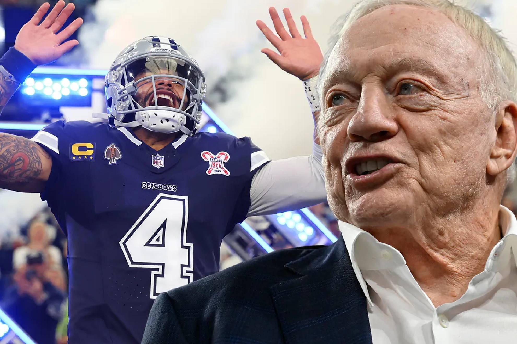 Dak Prescott & Jerry Jones