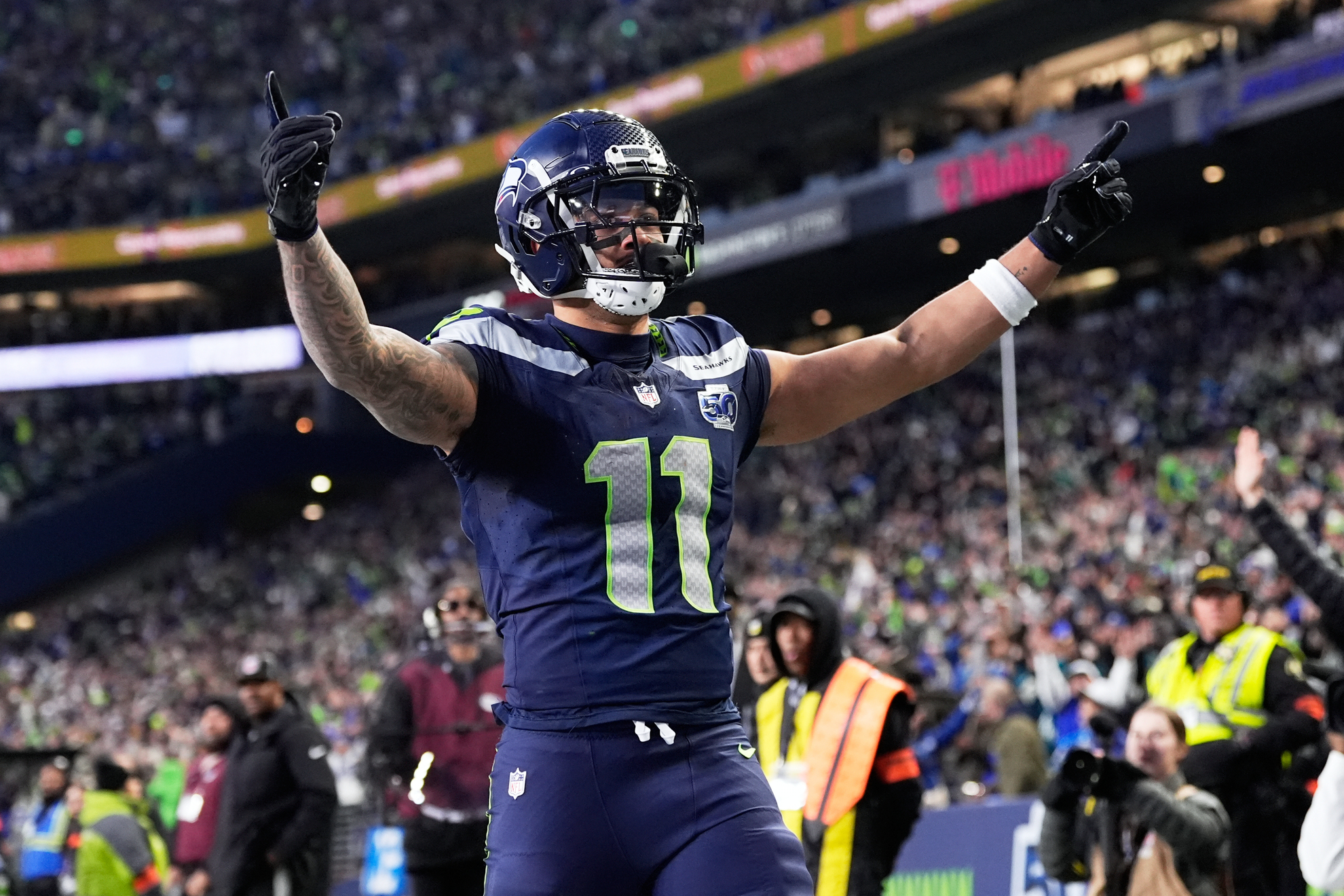 Seattle Seahawks wide receiver Jaxon Smith-Njigba
