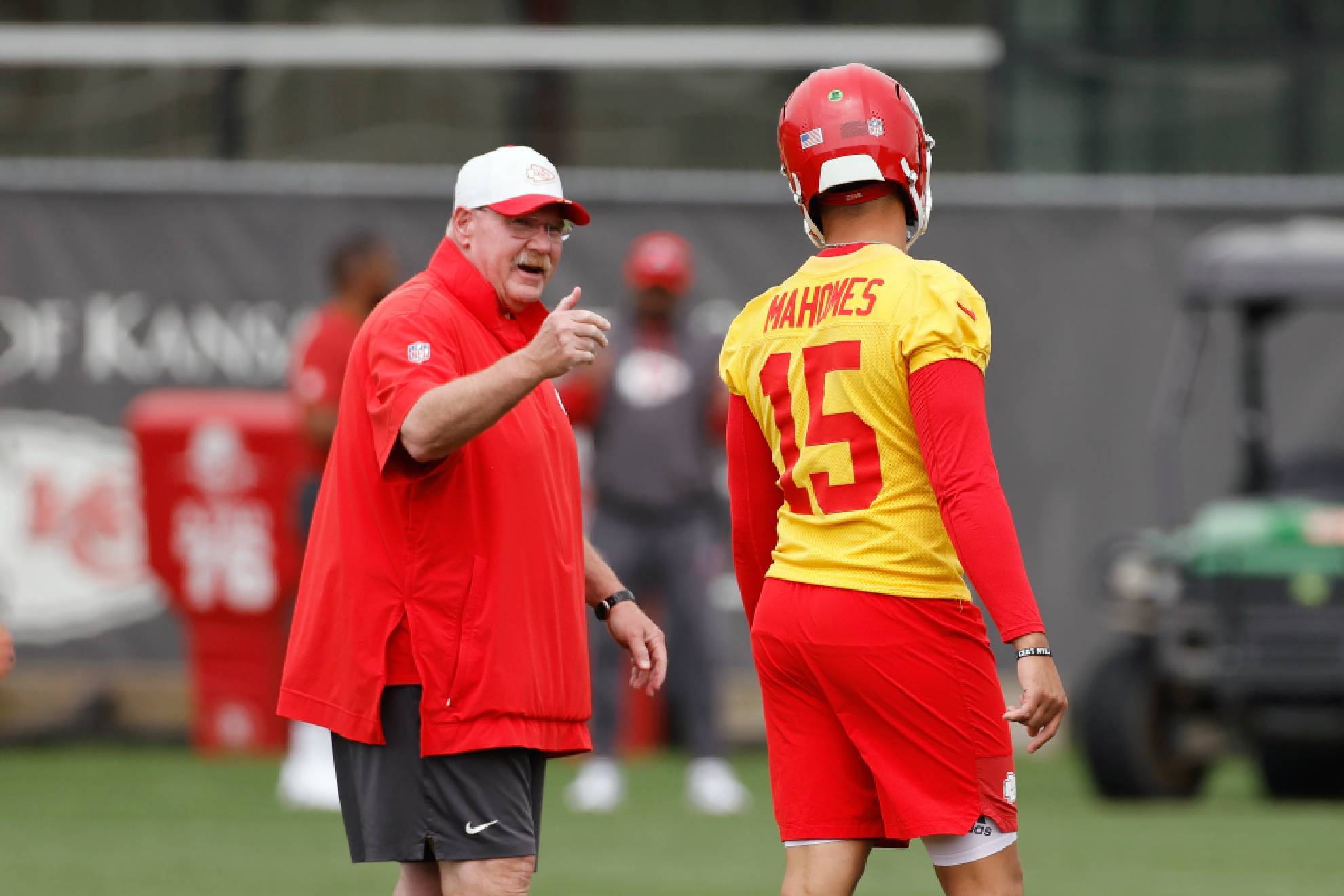 Patrick Mahomes & Andy Reid
