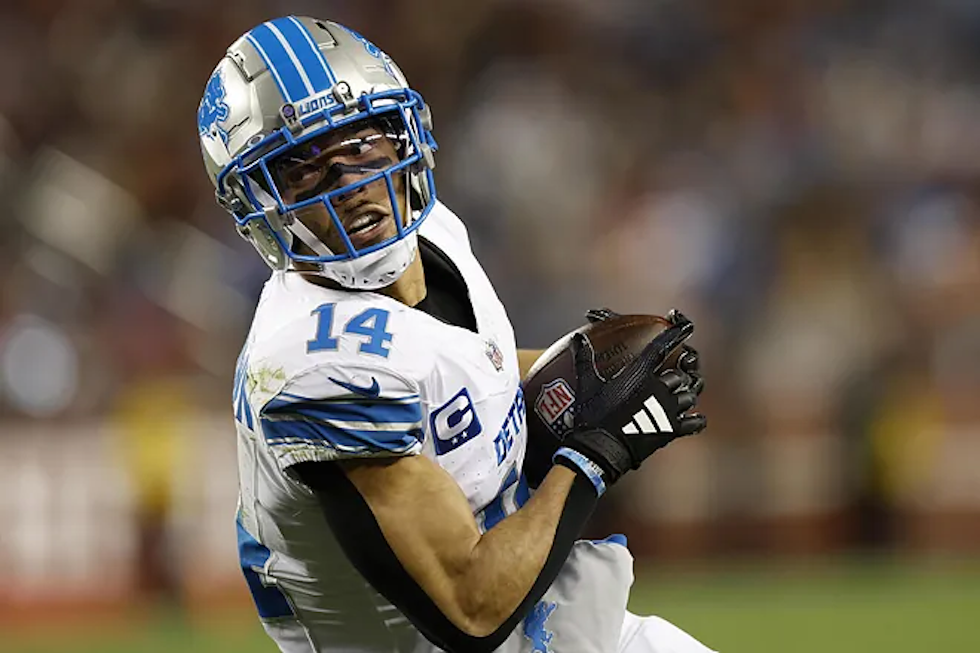 Detroit Lions wide receiver Amon-Ra St. Brown is relishing the chance to play in Munich, Germany