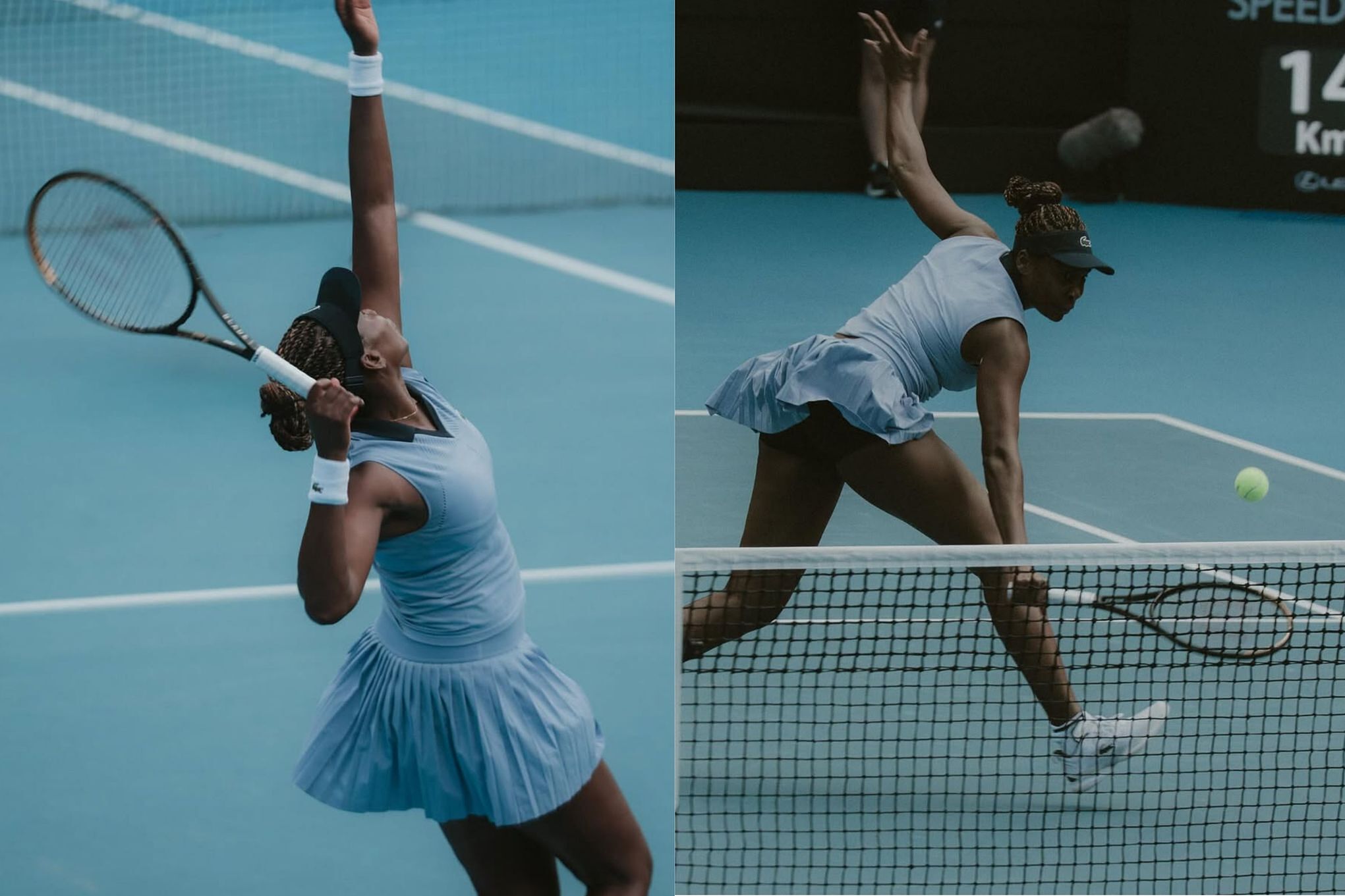 Venus Williams surprises by showing what a professional
