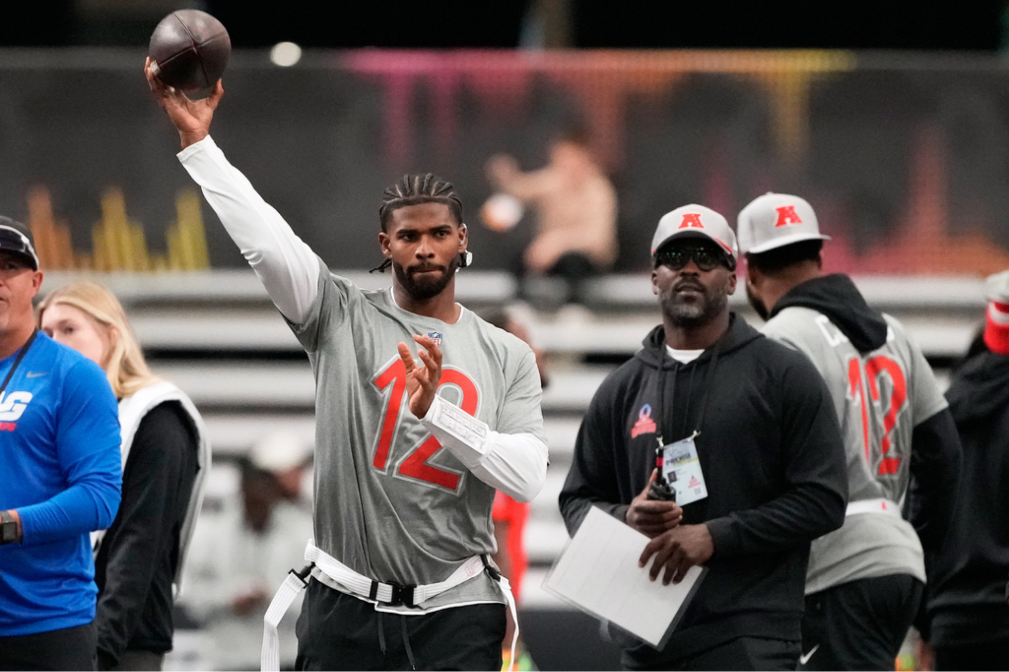 AFC quarterback Shedeur Sanders