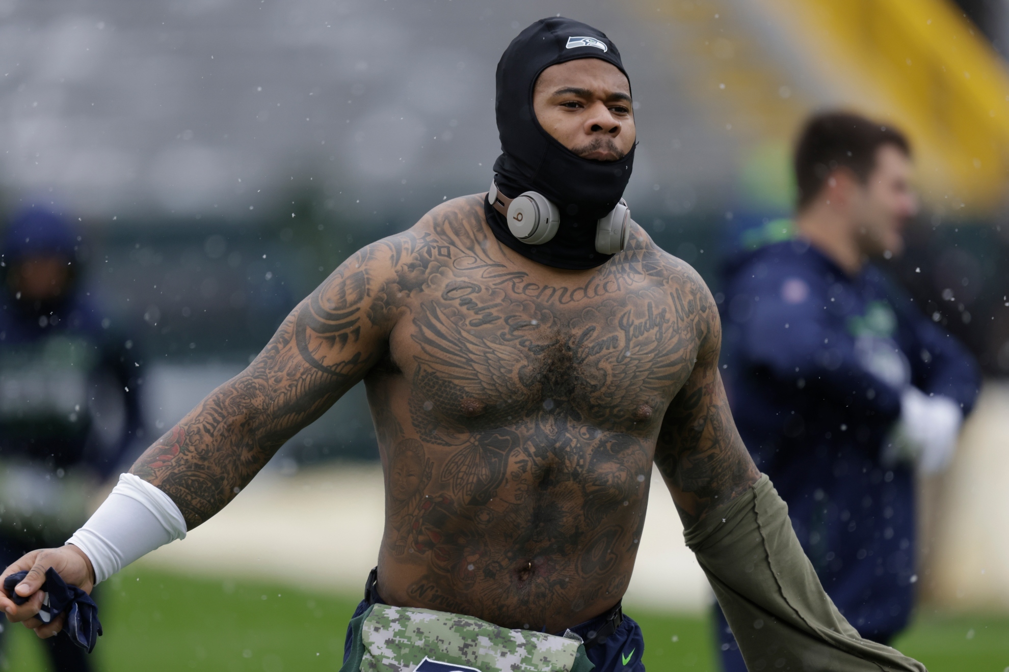 The former first-round NFL draft pick was later jailed when officers found warrants in multiple states
