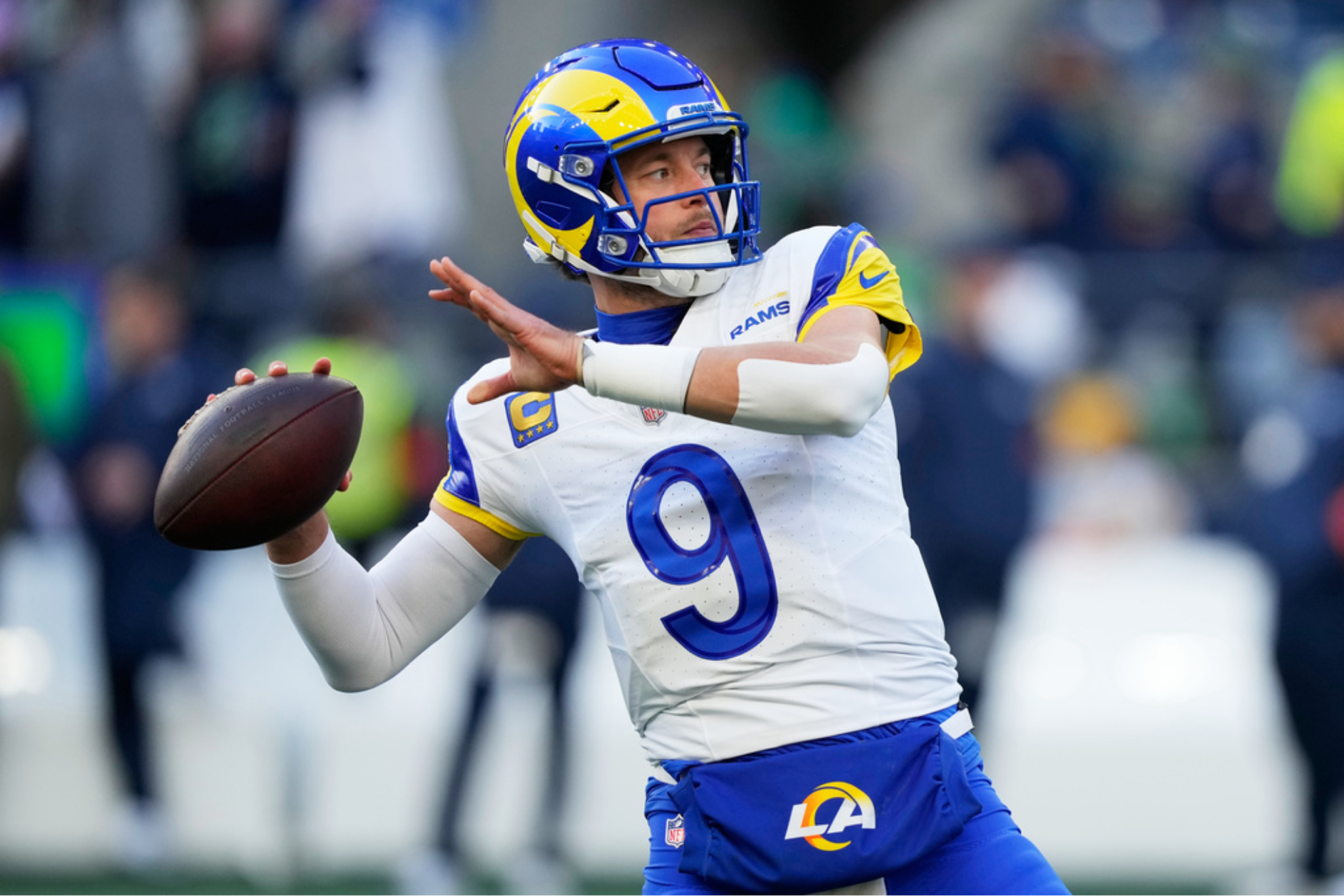 Los Angeles Rams quarterback Matthew Stafford