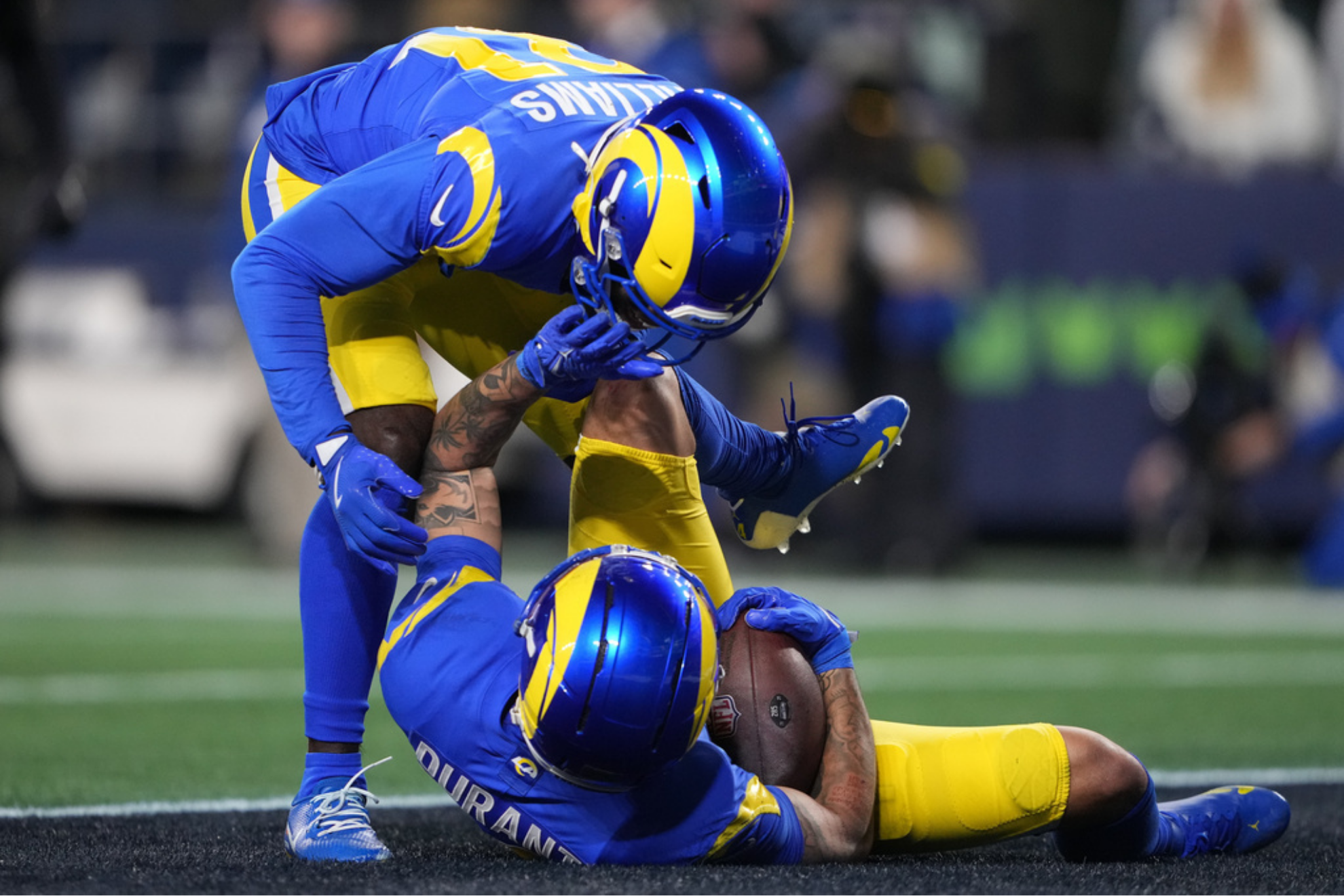 Los Angeles Rams cornerback Darious Williams