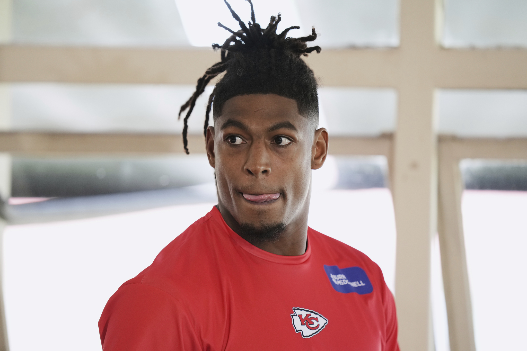 Isiah Pacheco has joined the Detroit Lions