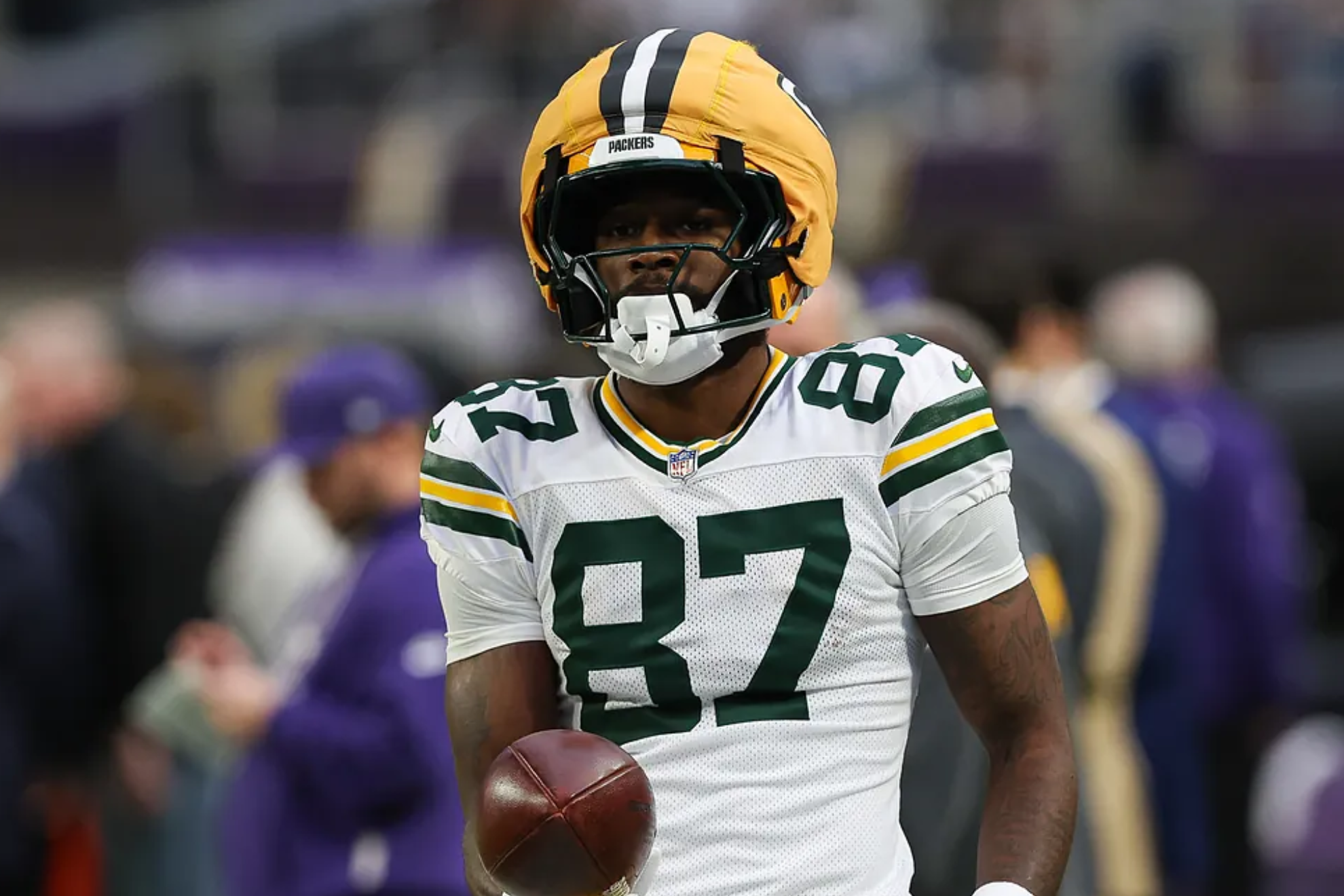 Romeo Doubs has signed for the New England Patriots