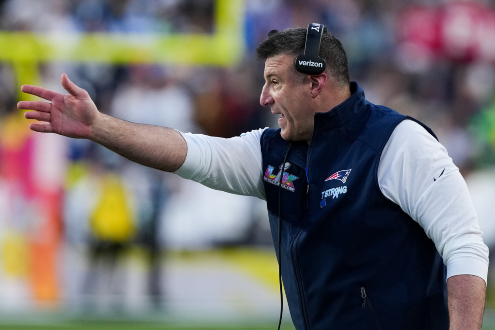 New England Patriots head coach Mike Vrabel
