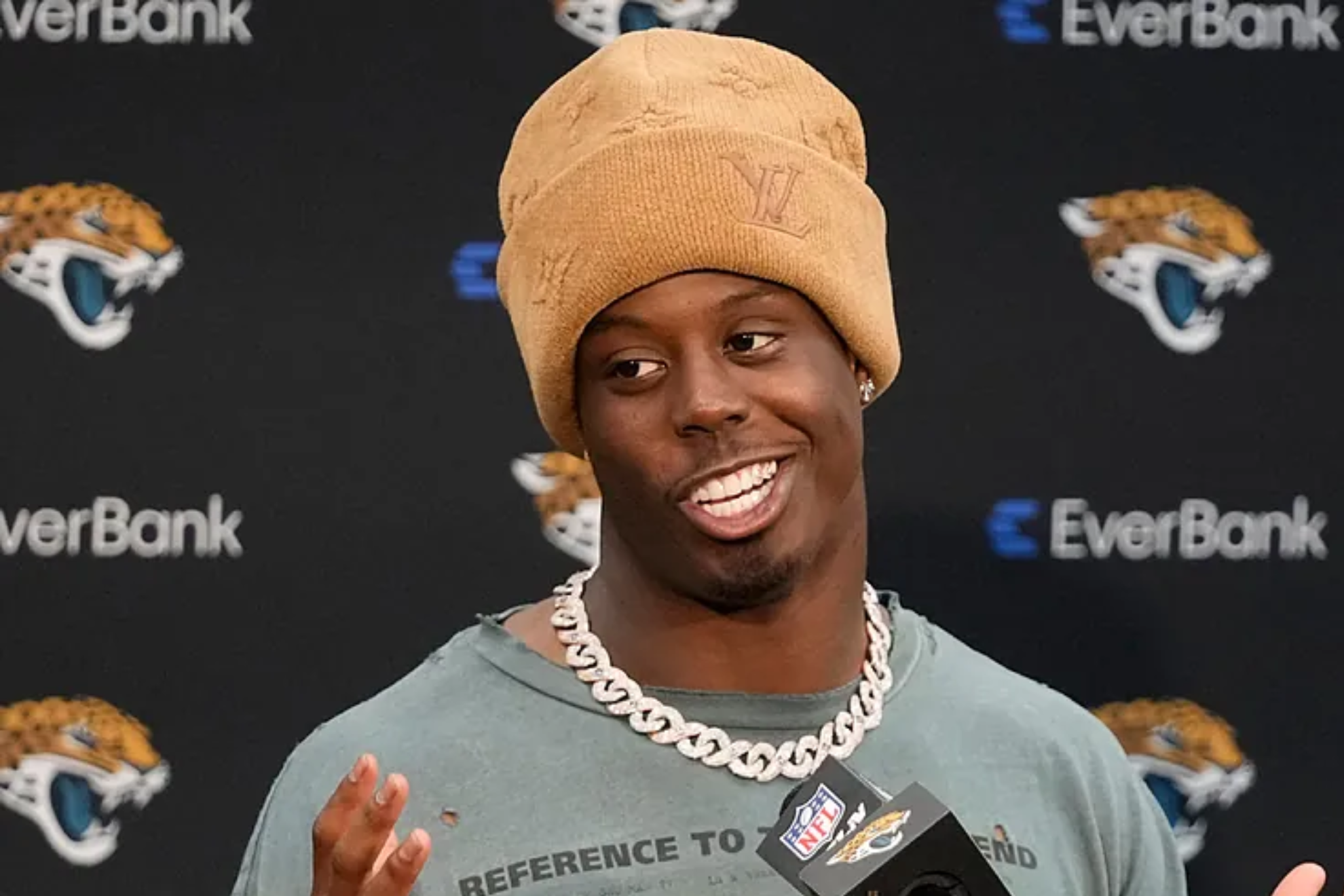 Travis Etienne Jr has joined the New Orleans Saints after leaving the Jacksonville Jaguars