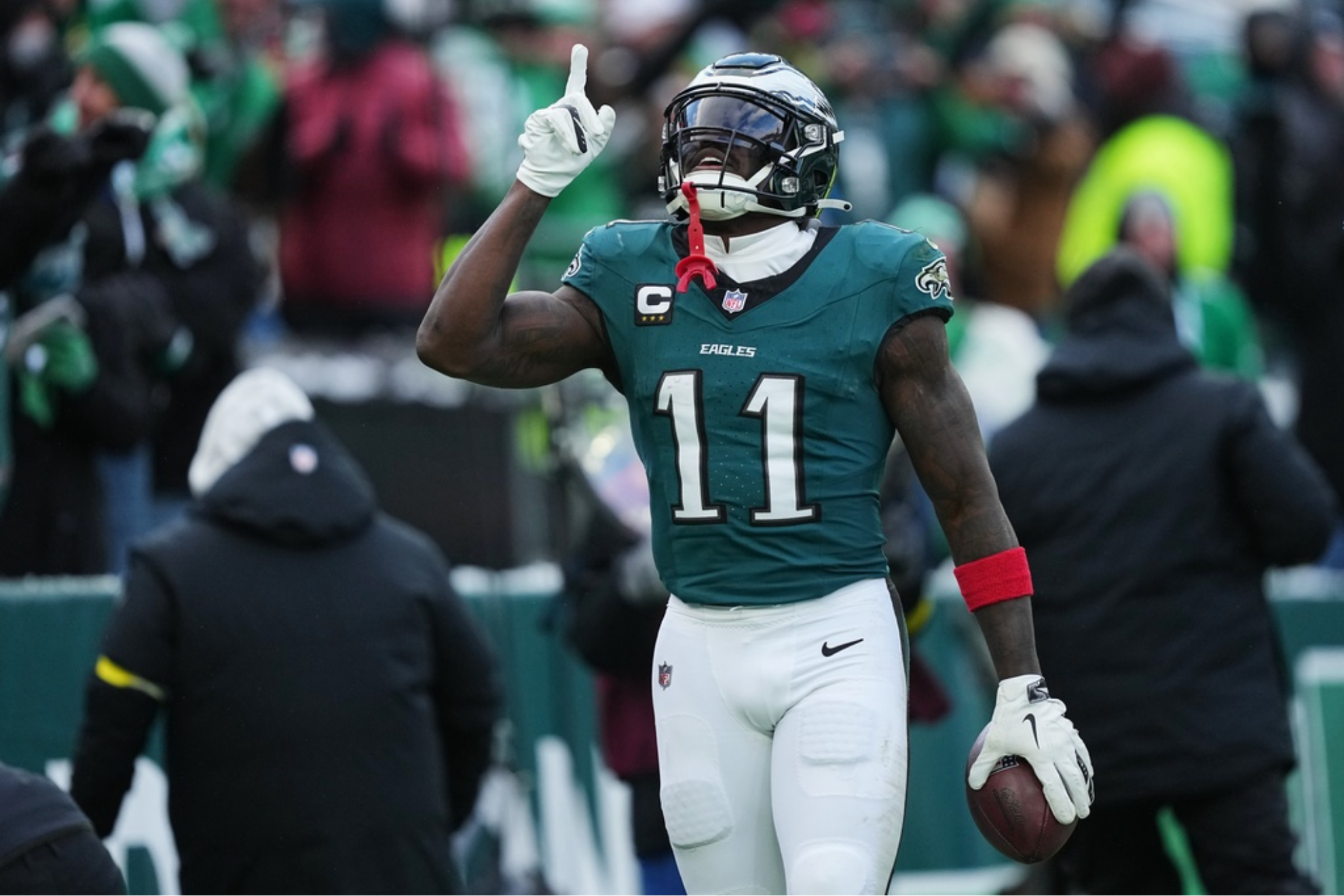 Philadelphia Eagles wide receiver A.J. Brown