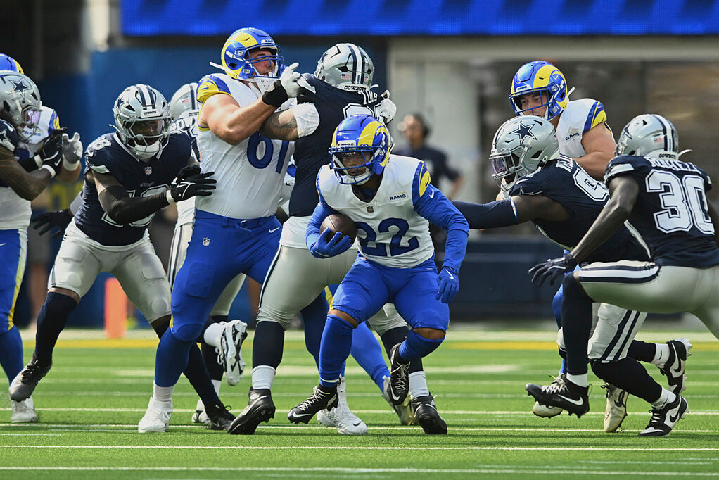 The Los Angeles Rams and Dallas Cowboys had much different free agency periods.