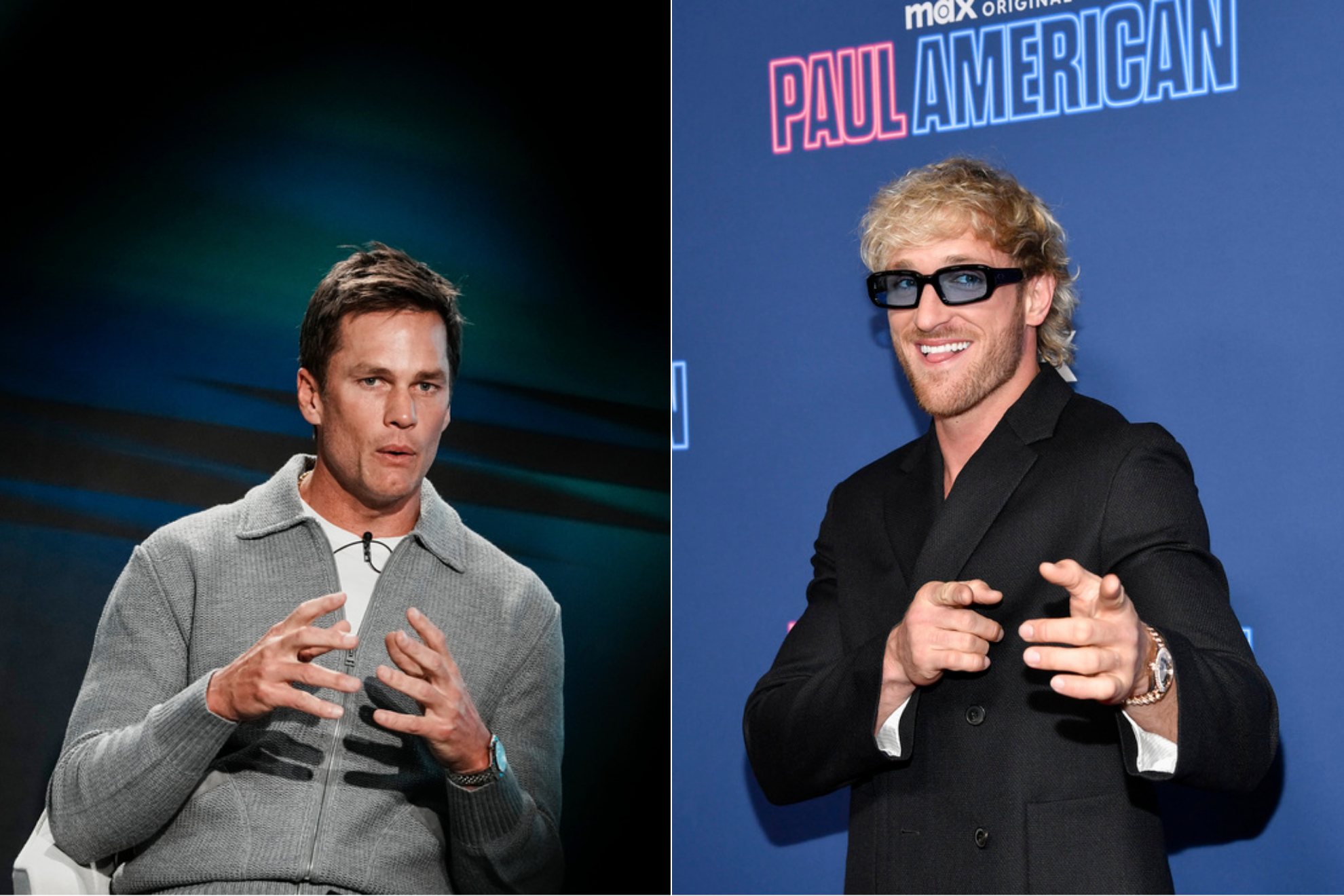 Tom Brady & Logan Paul
