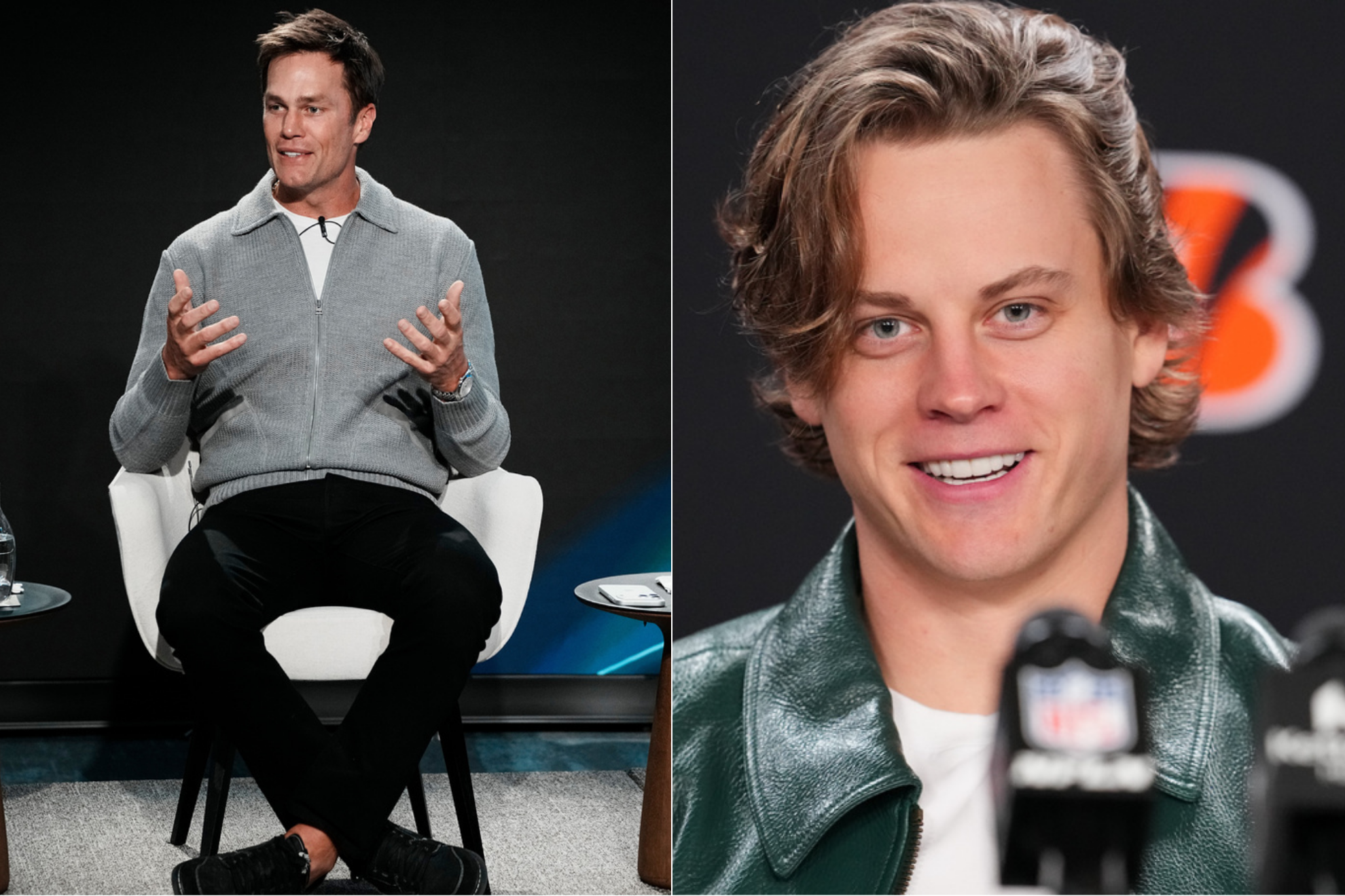 Tom Brady & Joe Burrow