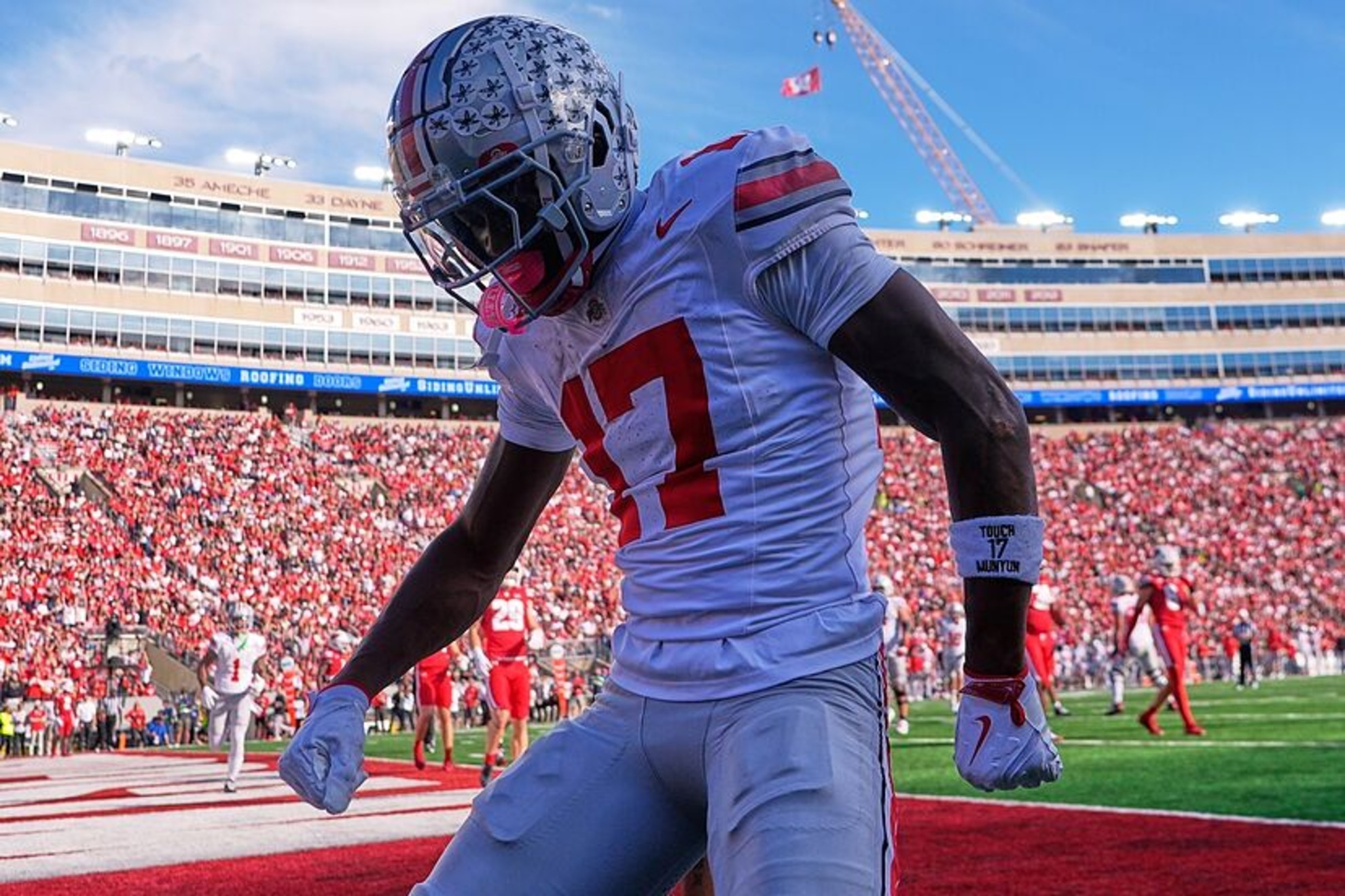 Carnell Tate is likely to be an in-demand player in next month's NFL Draft