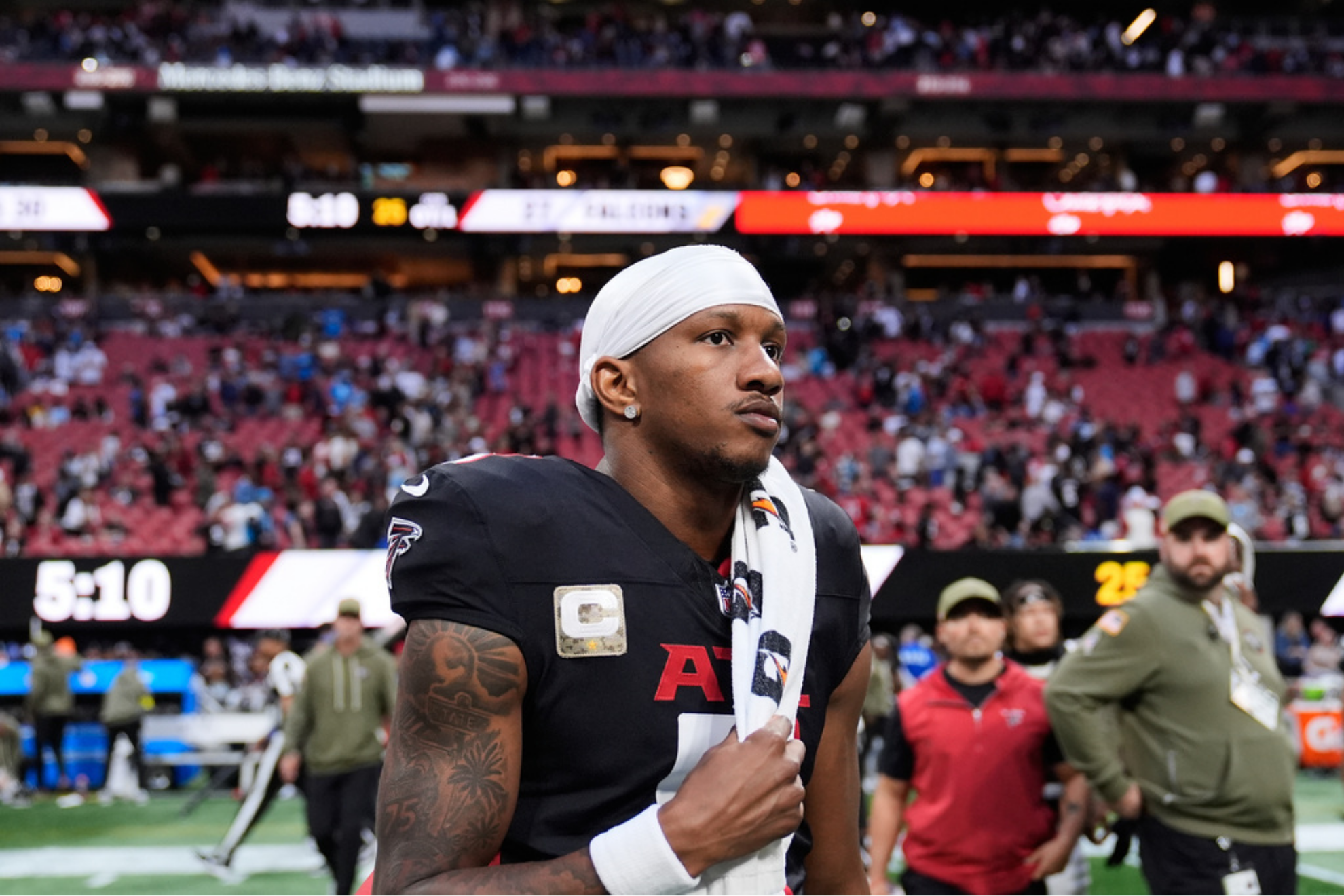 Atlanta Falcons quarterback Michael Penix Jr