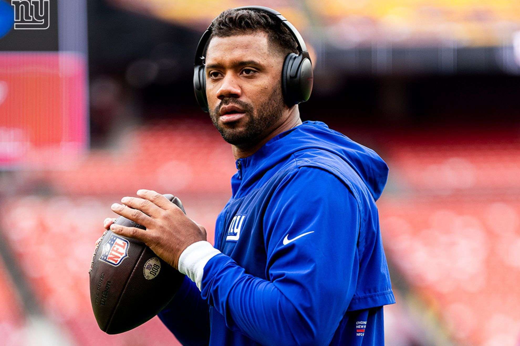 Russell Wilson has struggled to find a new team with his days in New York seemingly numbered