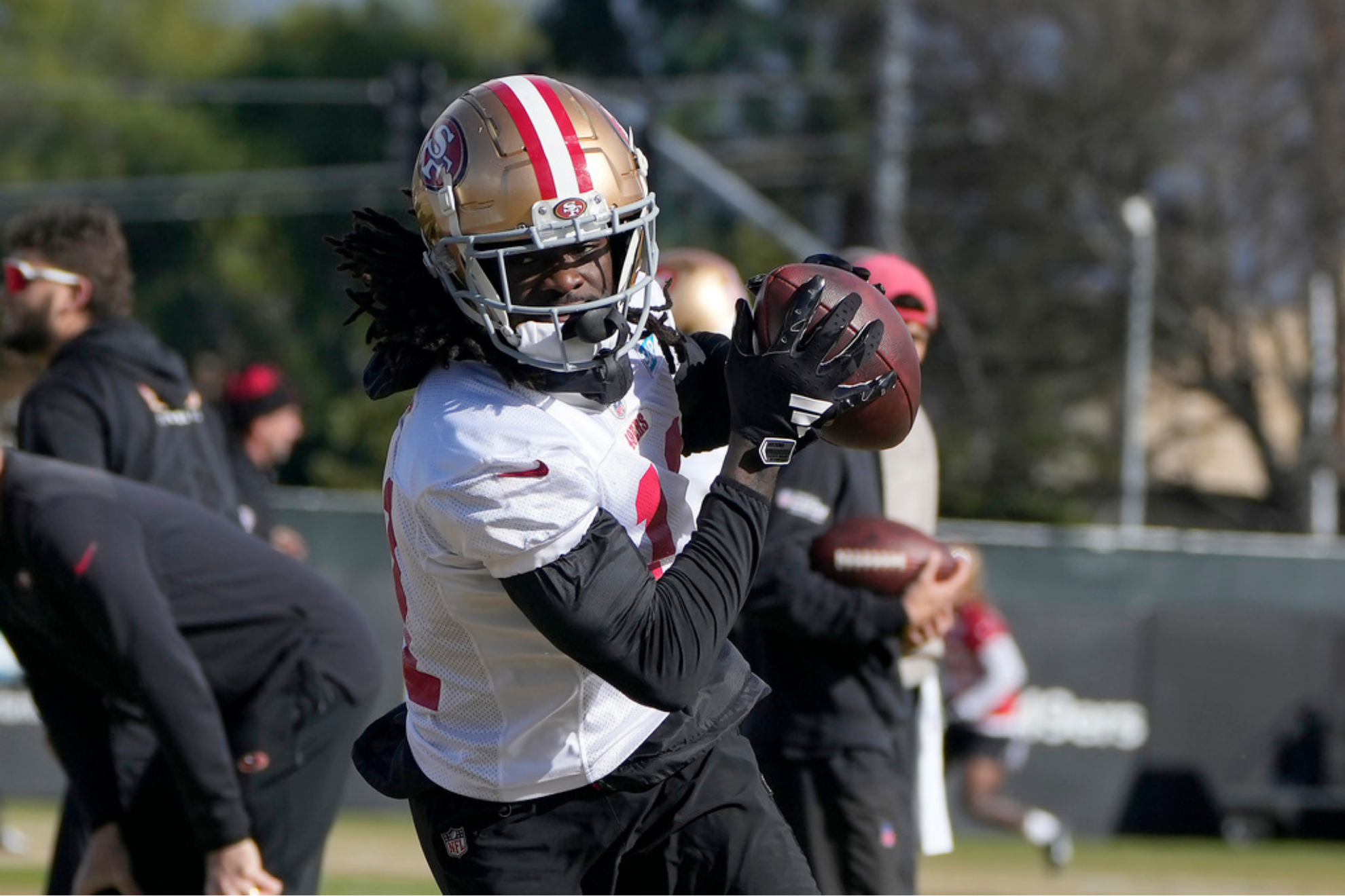 San Francisco 49ers wide receiver Brandon Aiyuk