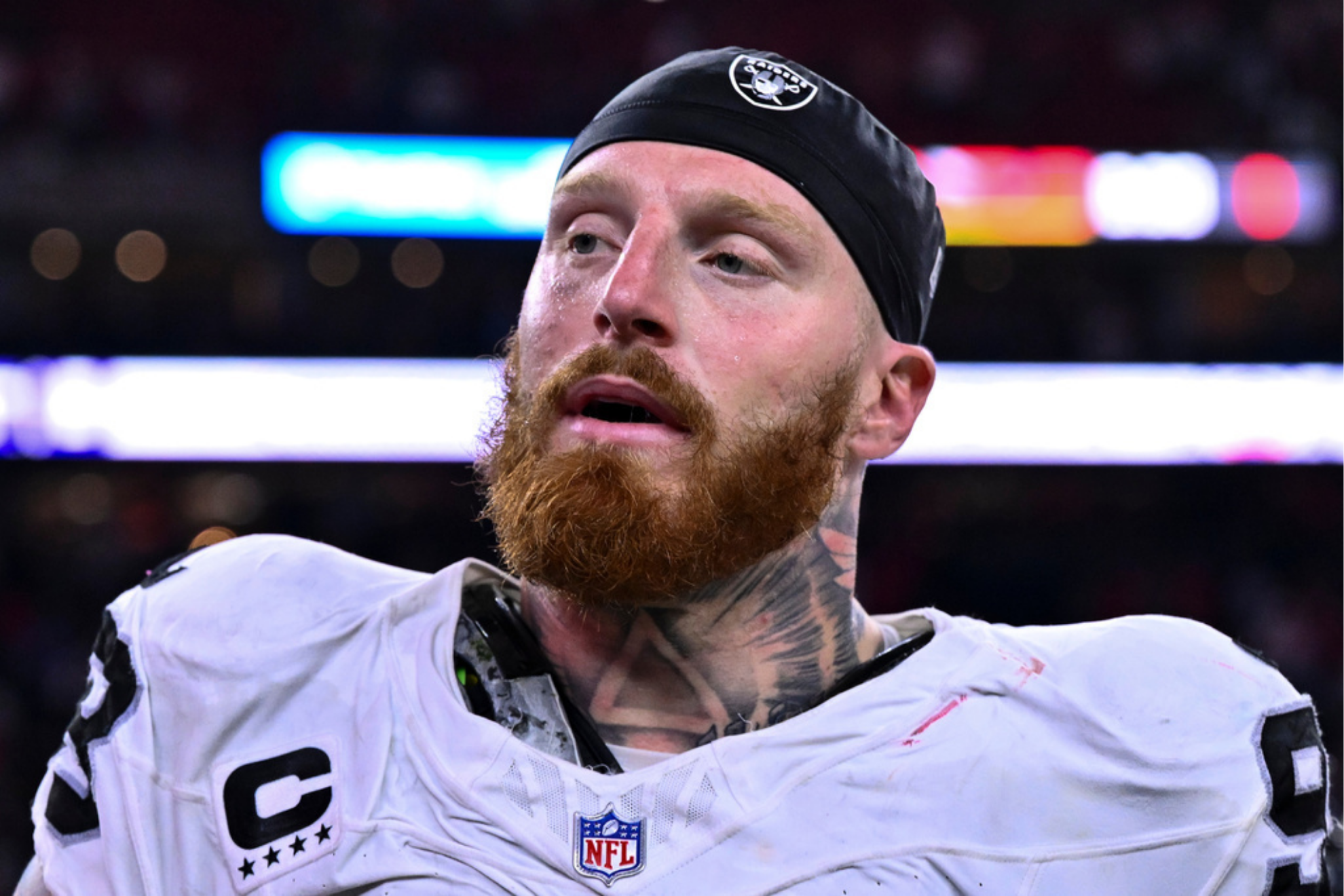 Las Vegas Raiders defensive end Maxx Crosby