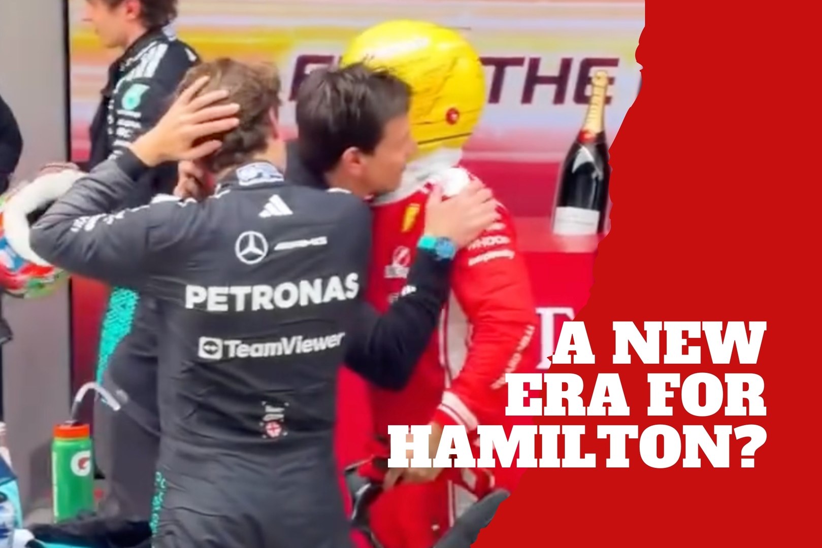 Lewis Hamilton shows what he's made of at the Chinese GP and sparks a reaction from Toto Wolff