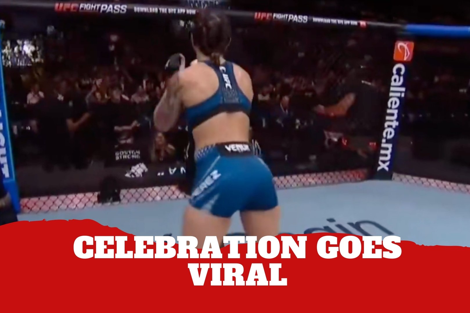 UFC fighter Ailín Pérez is goes viral for twerking after her win over Macy Chiasson