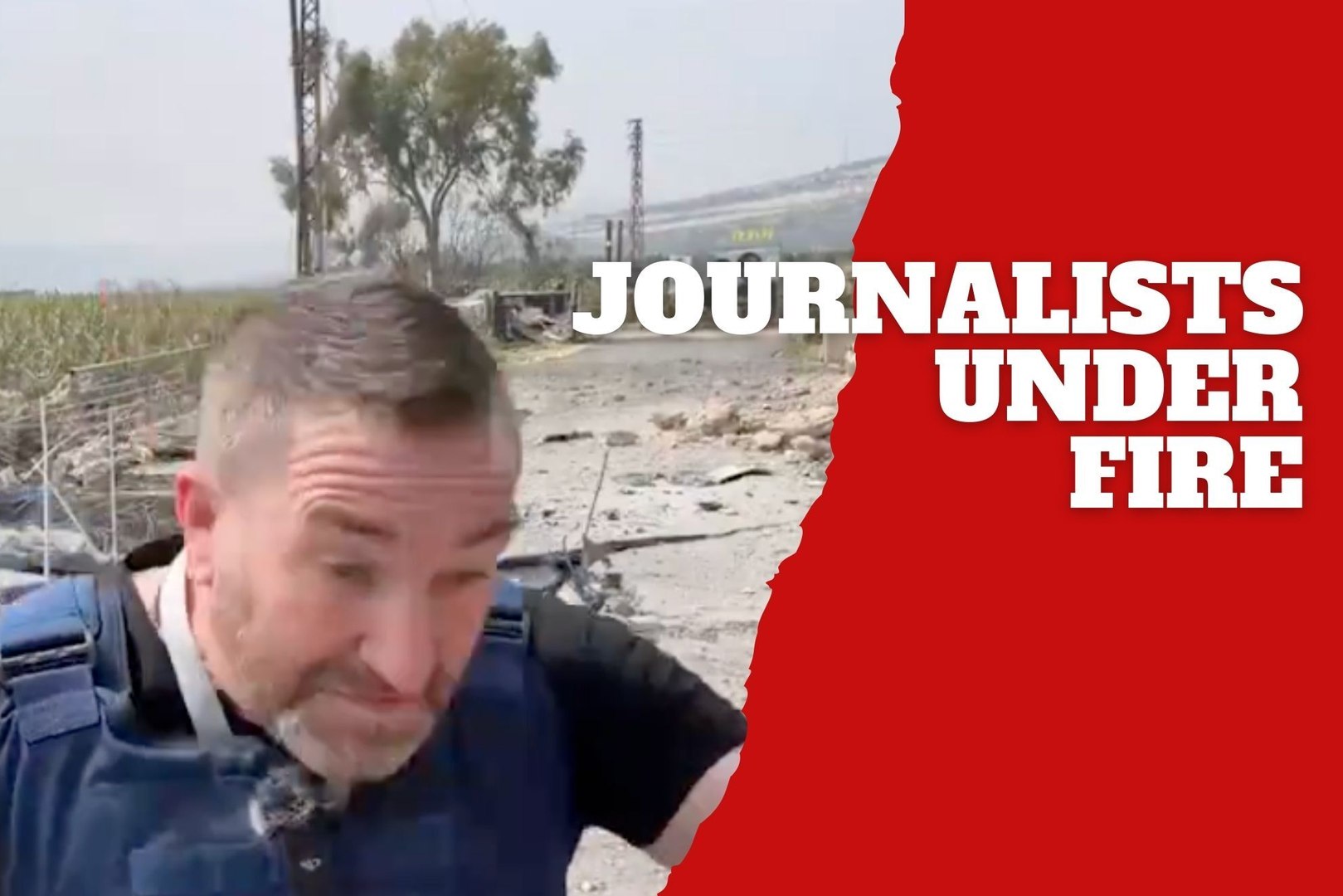 Reporter and cameraman caught in deadly crossfire during southern Lebanon attack