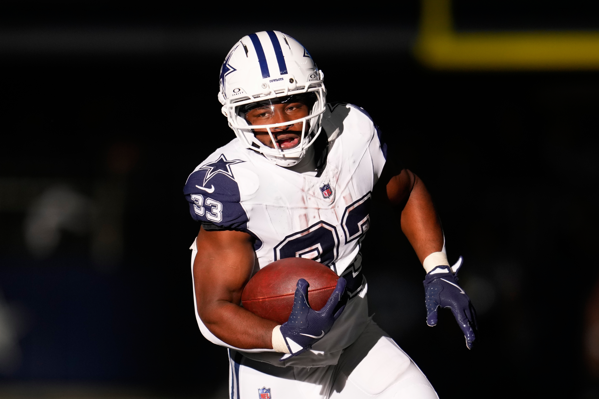 Dallas Cowboys running back Javonte Williams is enjoying a fine season and is approaching 1,000 rushing yards