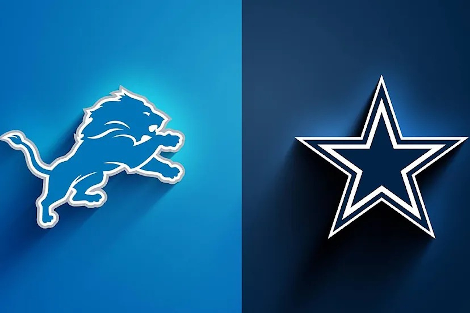 Lions vs Cowboys.
