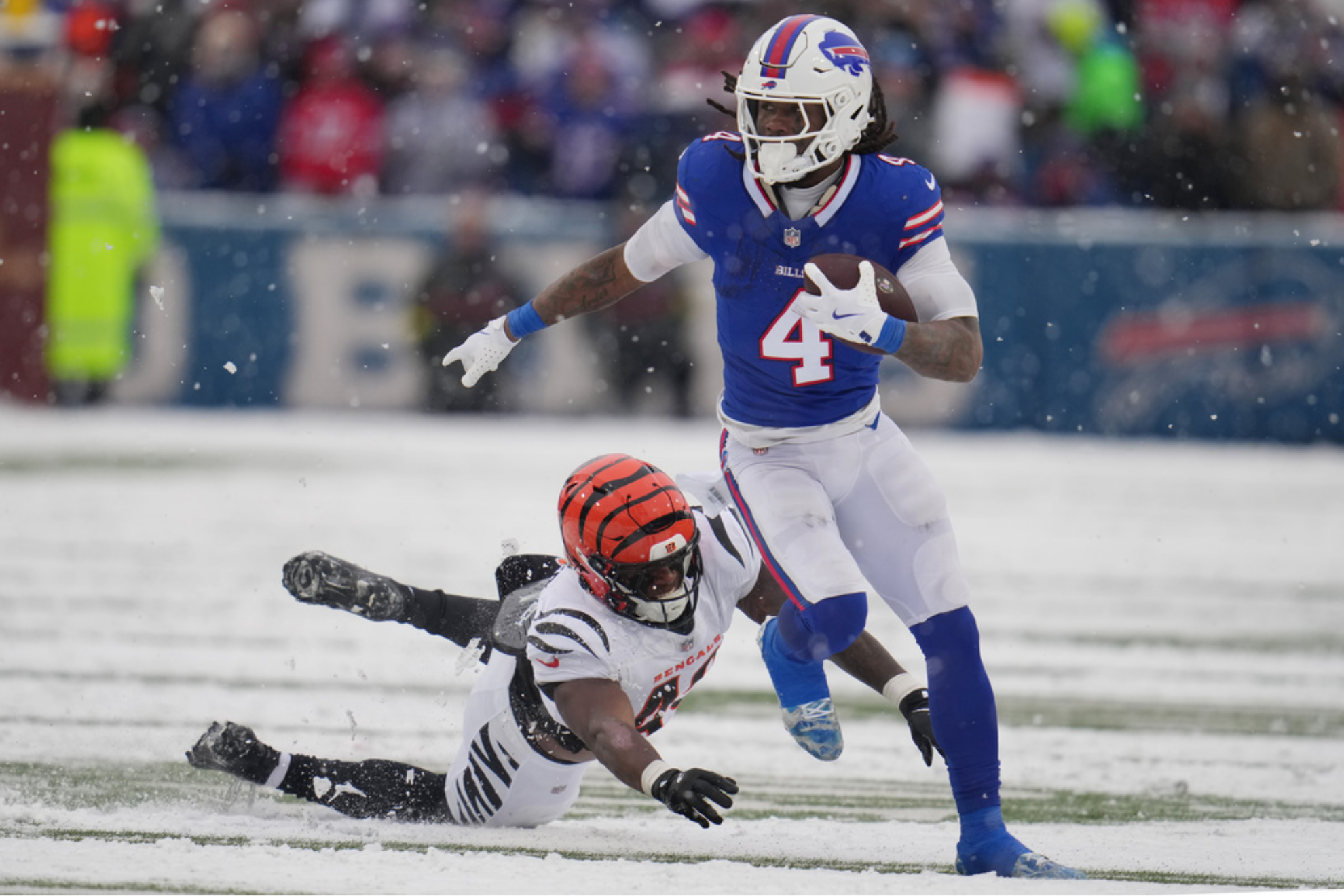 Buffalo Bills running back James Cook III