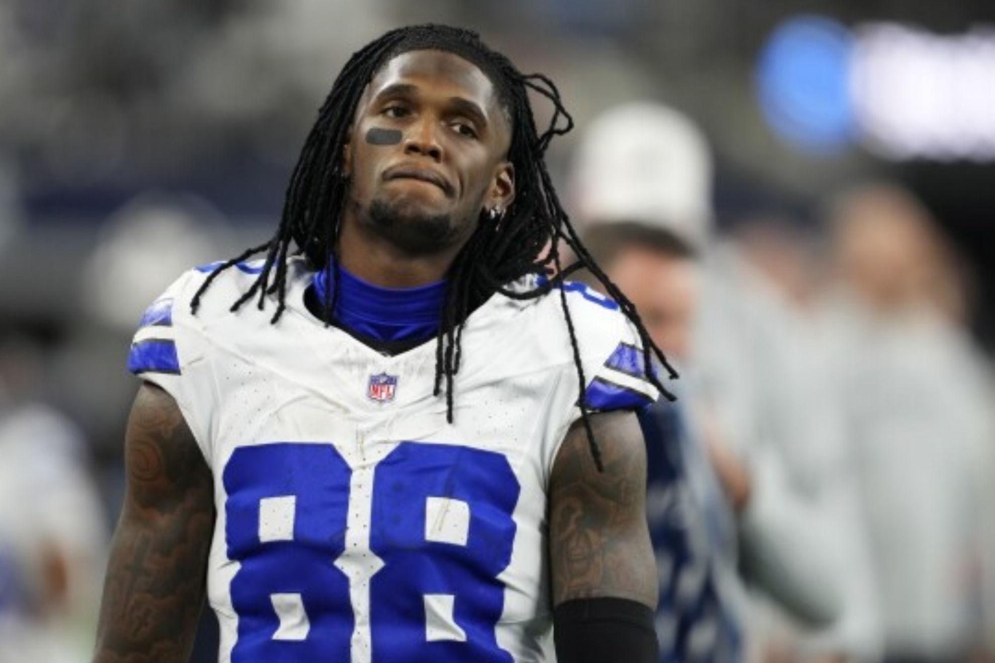 Dallas Cowboys wide receiver CeeDee Lamb was spotted at a local Texas game