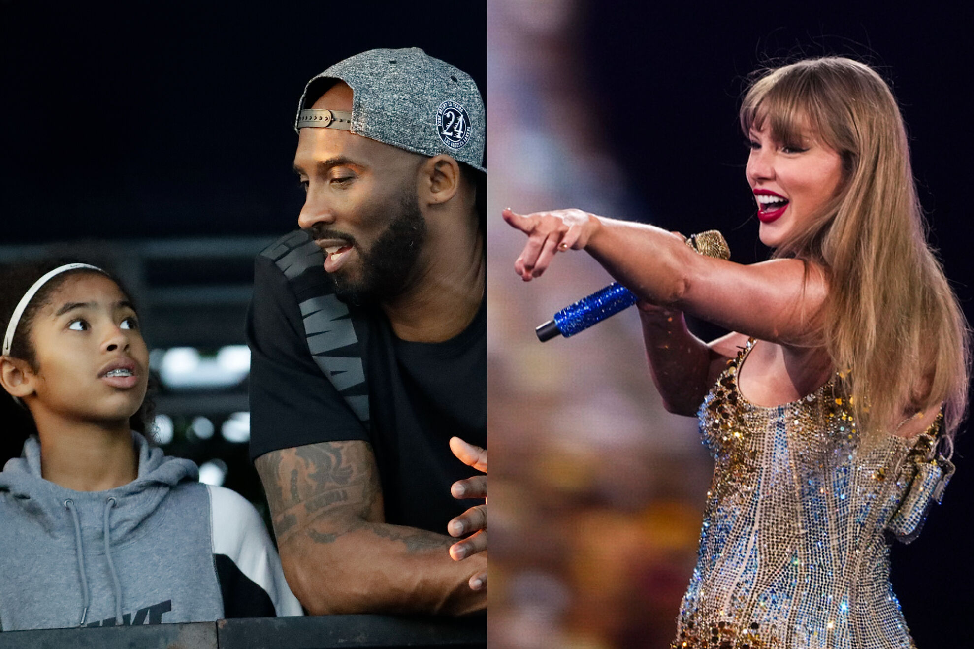 Taylor Swift's tribute to Kobe Bryant and his daughter Gianna in the