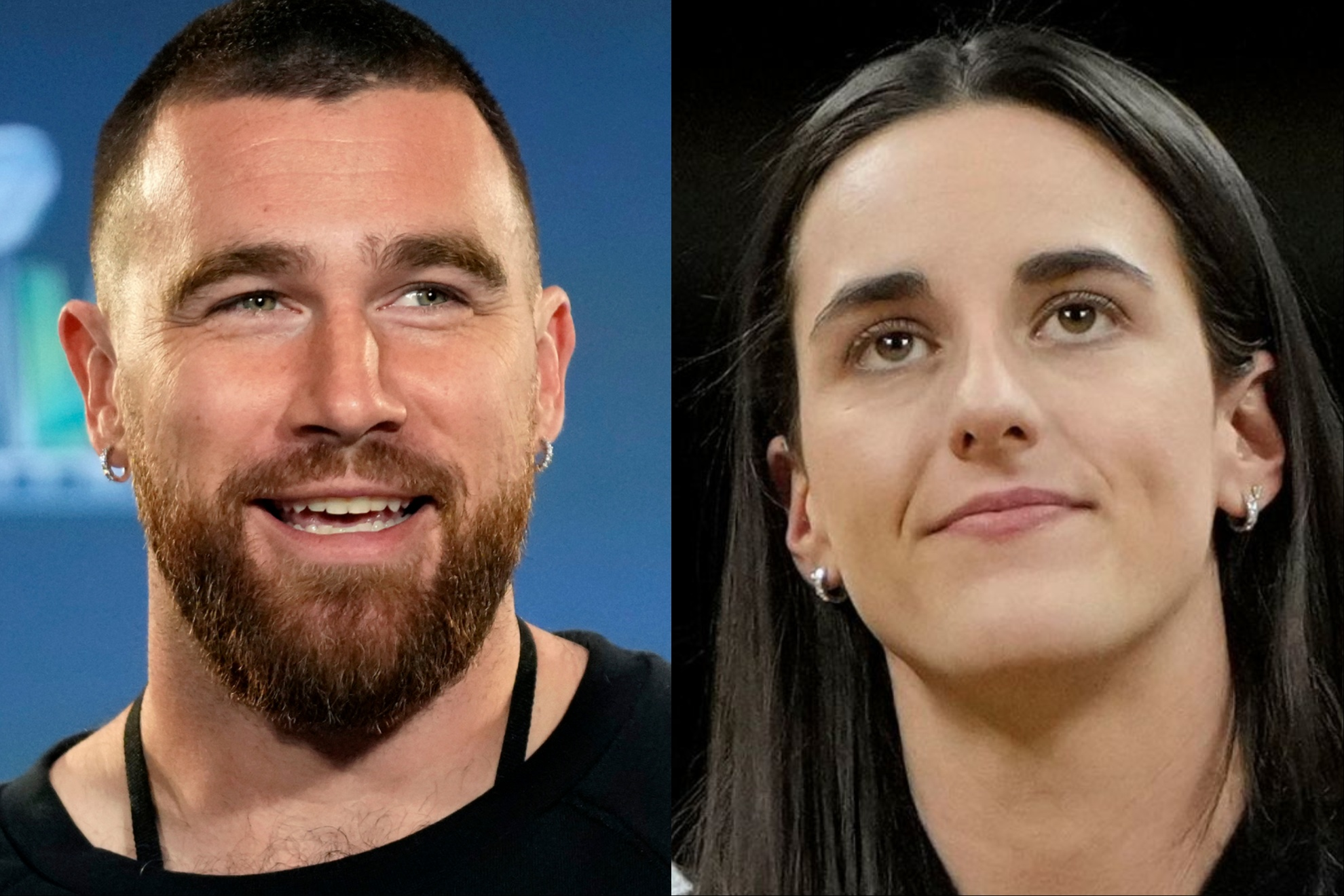 Travis Kelce and Caitlin Clark crossed sports to unite for Nike's latest commercial