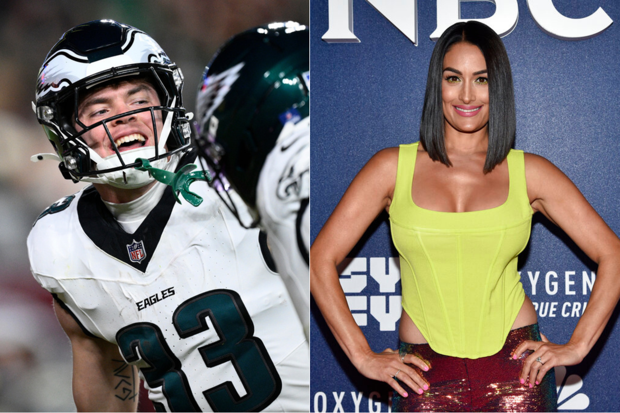Cooper DeJean & Nikki Bella