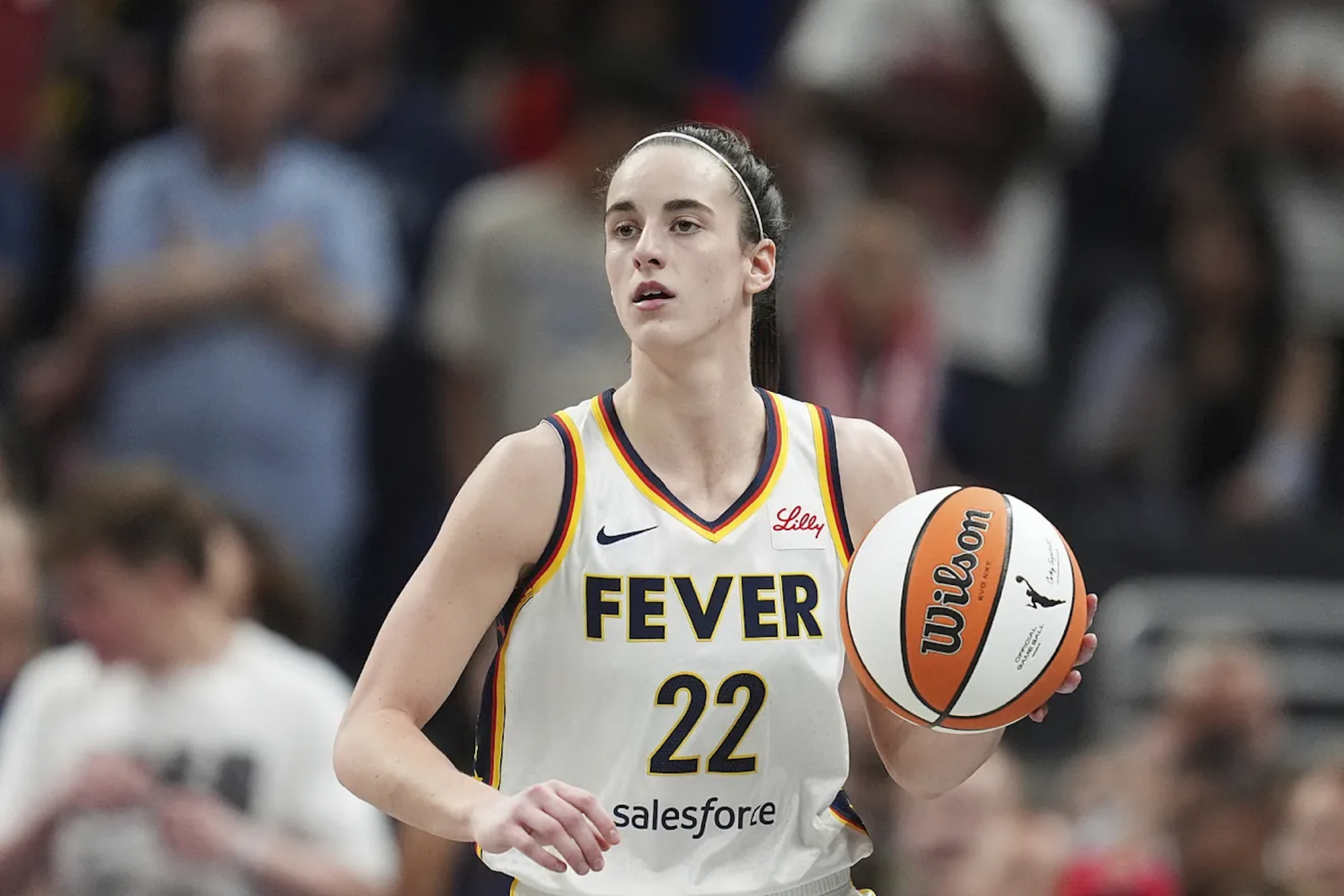 Caitlin Clark was shoved by Marina Mabrey after dominating against the Connecticut Sun last year