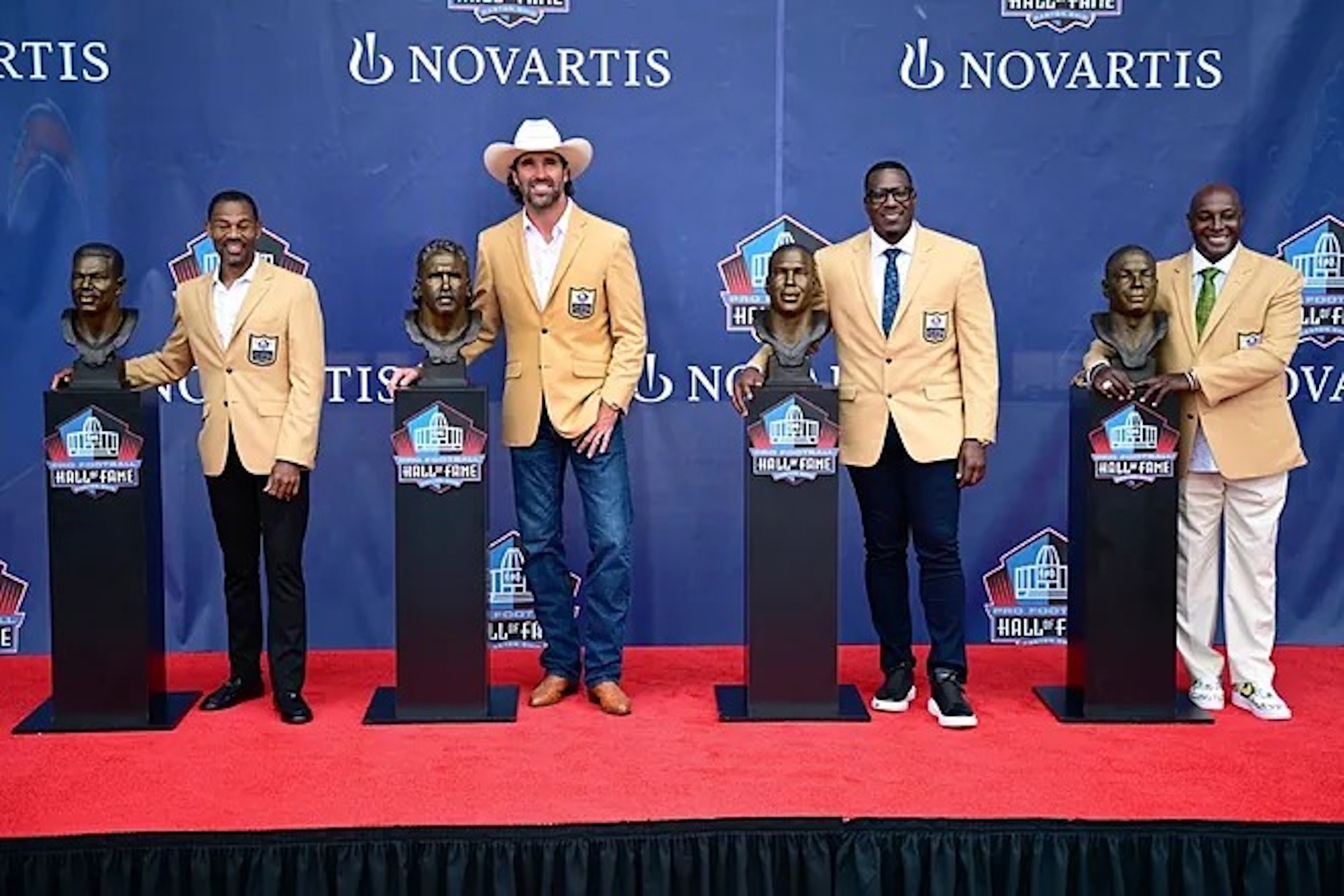 Eric Allen, Jared Allen, Antonio Gates, and Sterling Sharpe.