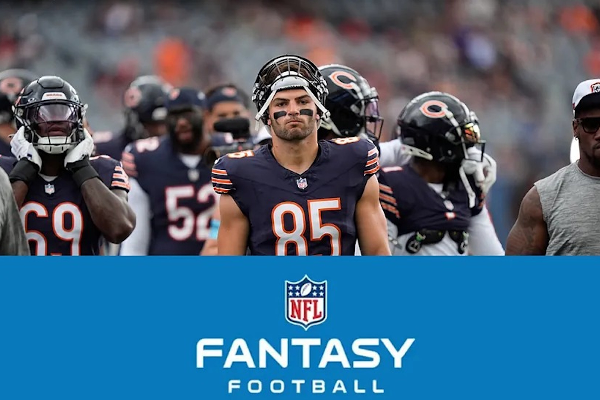 Cole Kmet could be a silent key for Caleb Williams in fantasy football.