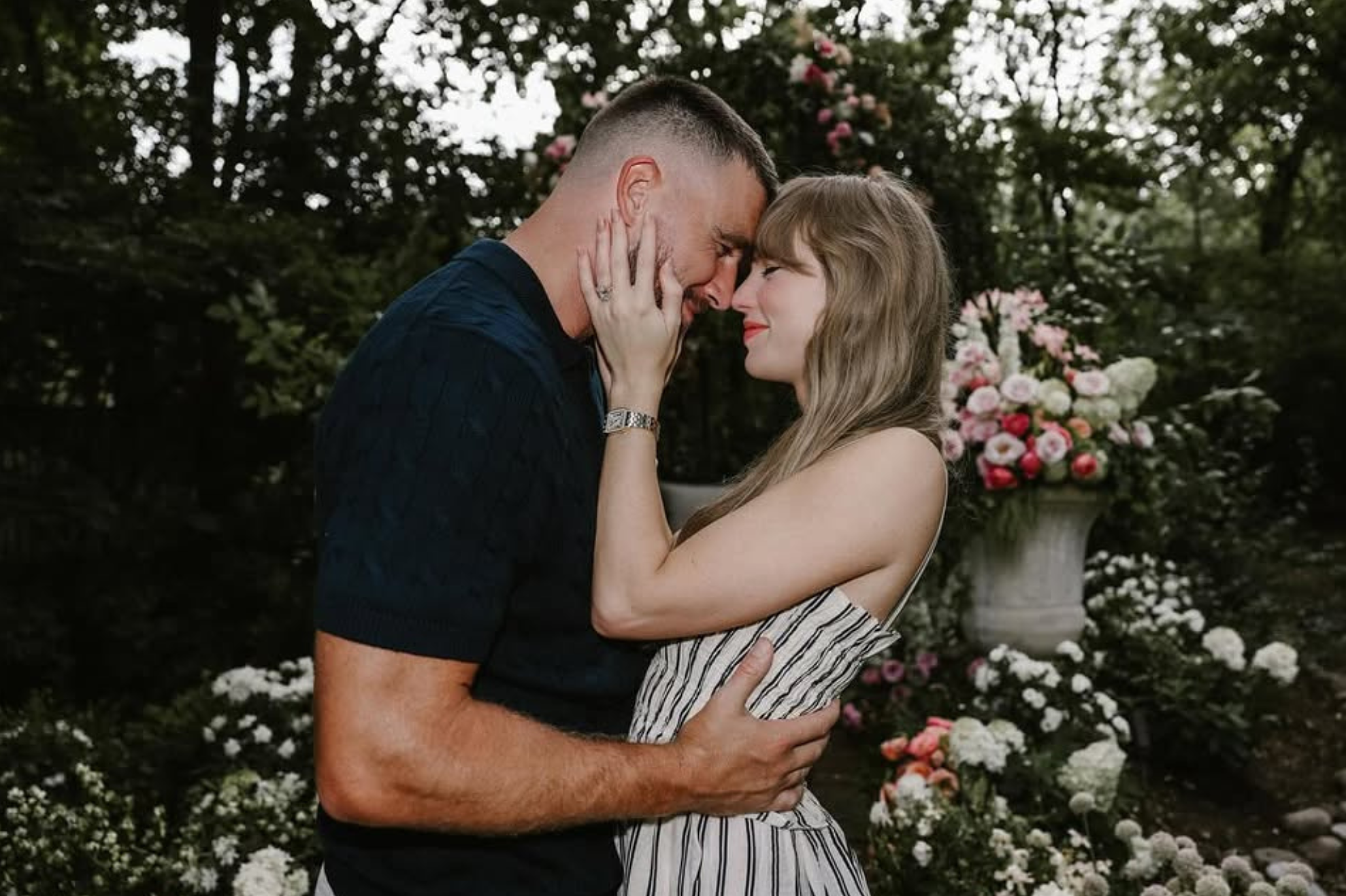 It's official! Taylor Swift and Travis Kelce are engaged