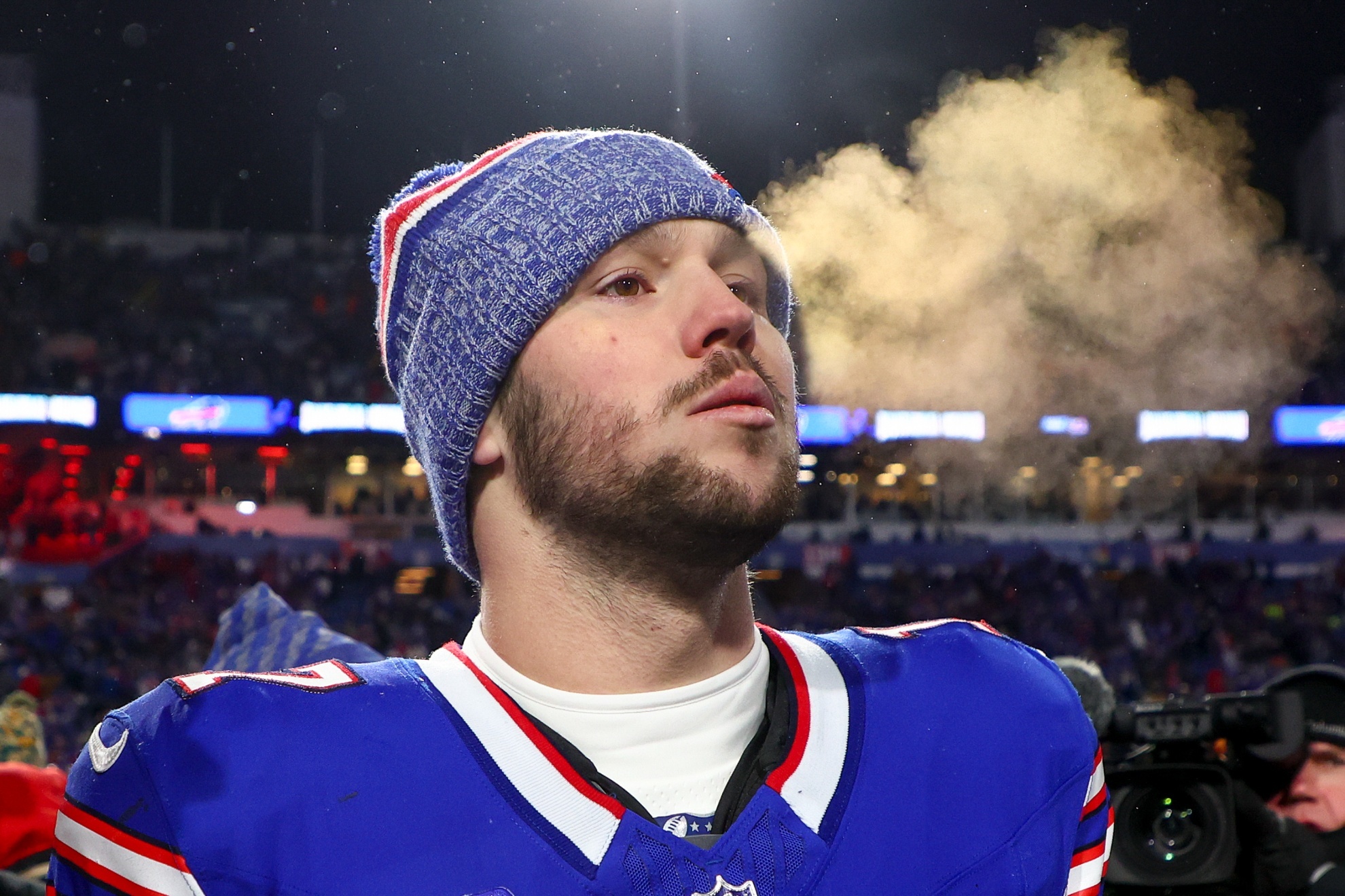 Josh Allen recalled one of the most emotional moments in Highmark Stadium's 52-year history.