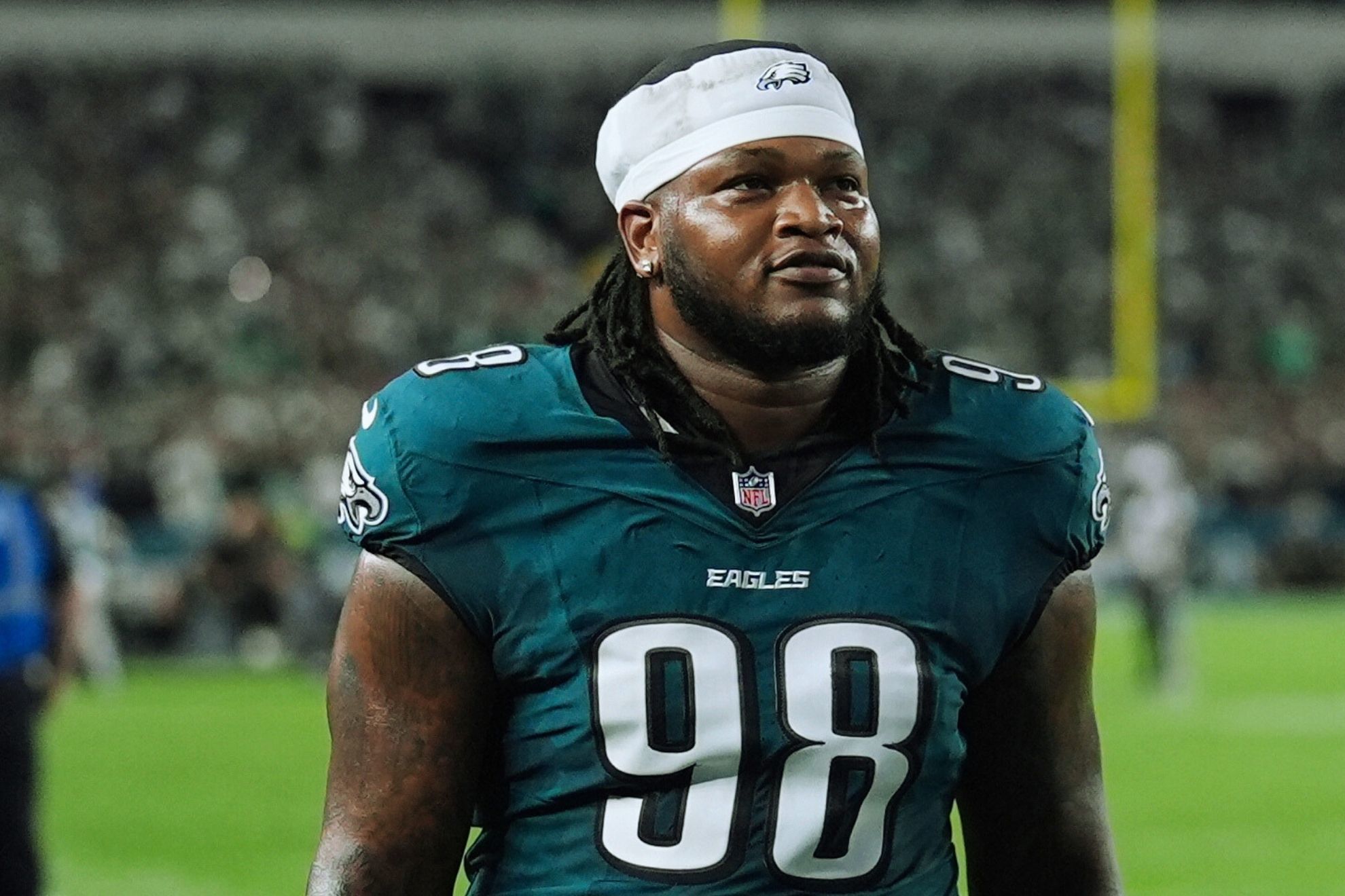 Jalen Carter pays dearly for his mistake, but will be with Eagles in the marquee matchup against Chiefs