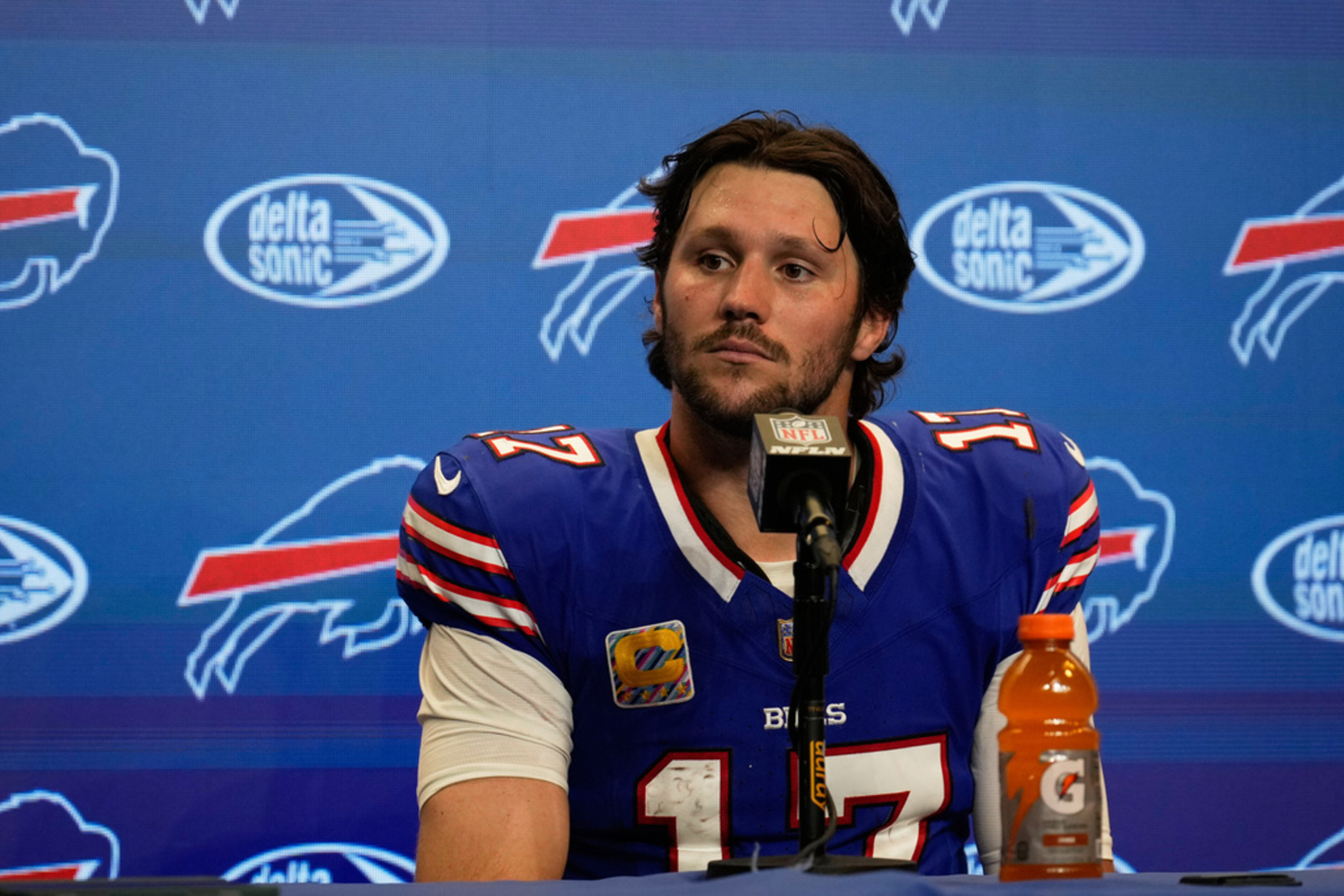 Buffalo Bills quarterback Josh Allen