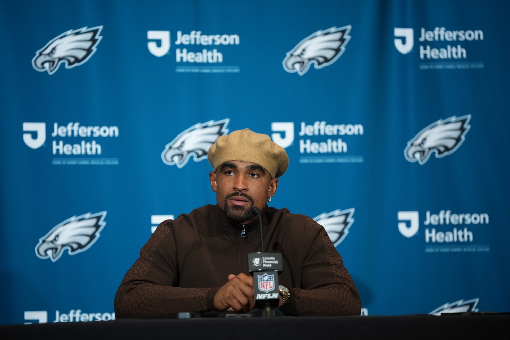 Jalen Hurts was blindsided by the Eagles' meltdown against the Broncos.