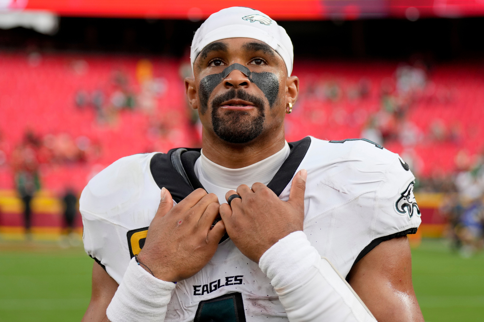 Jalen Hurts of the Philadelphia Eagles