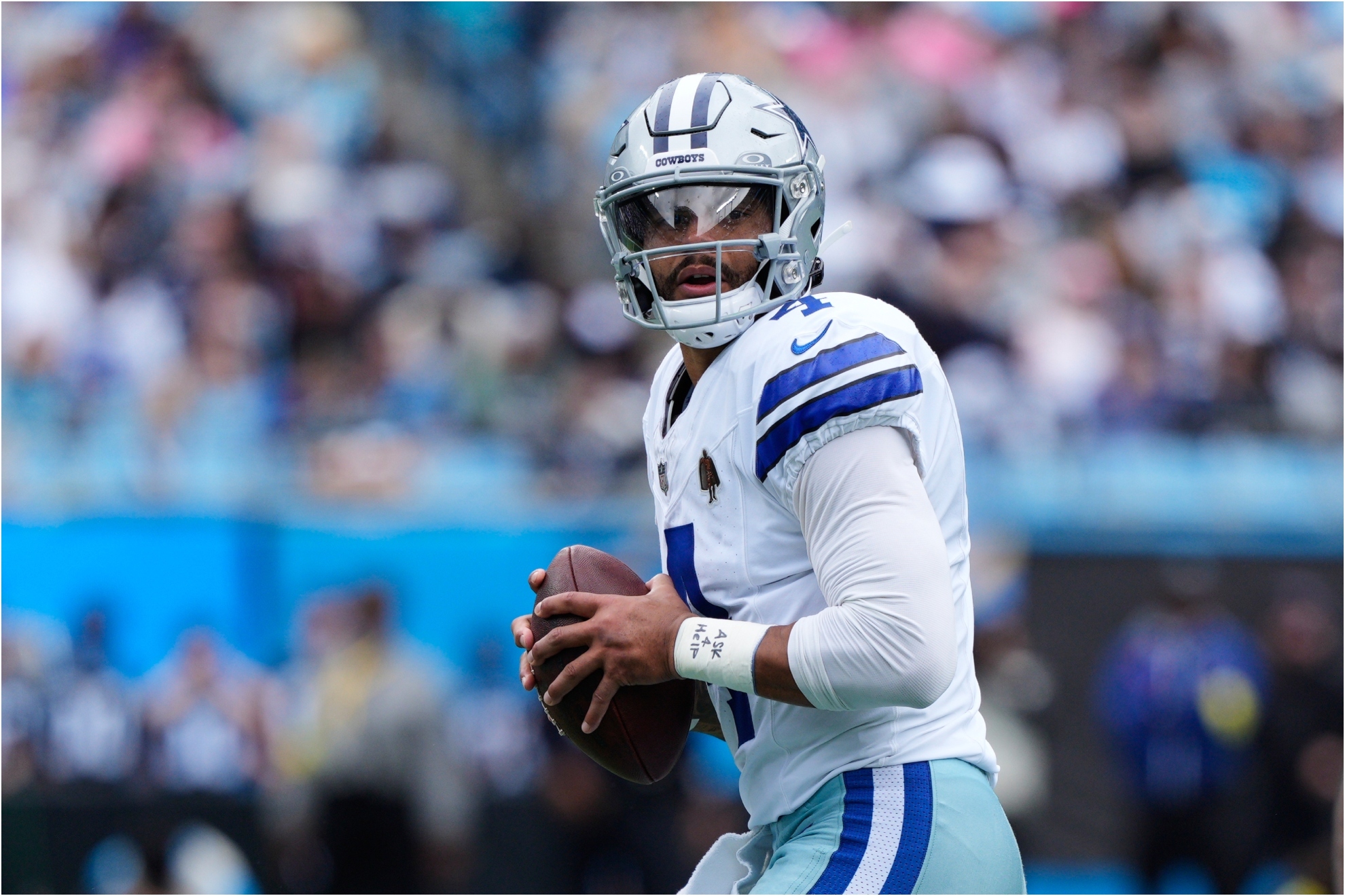 Dallas Cowboys quarterback Dak Prescott.
