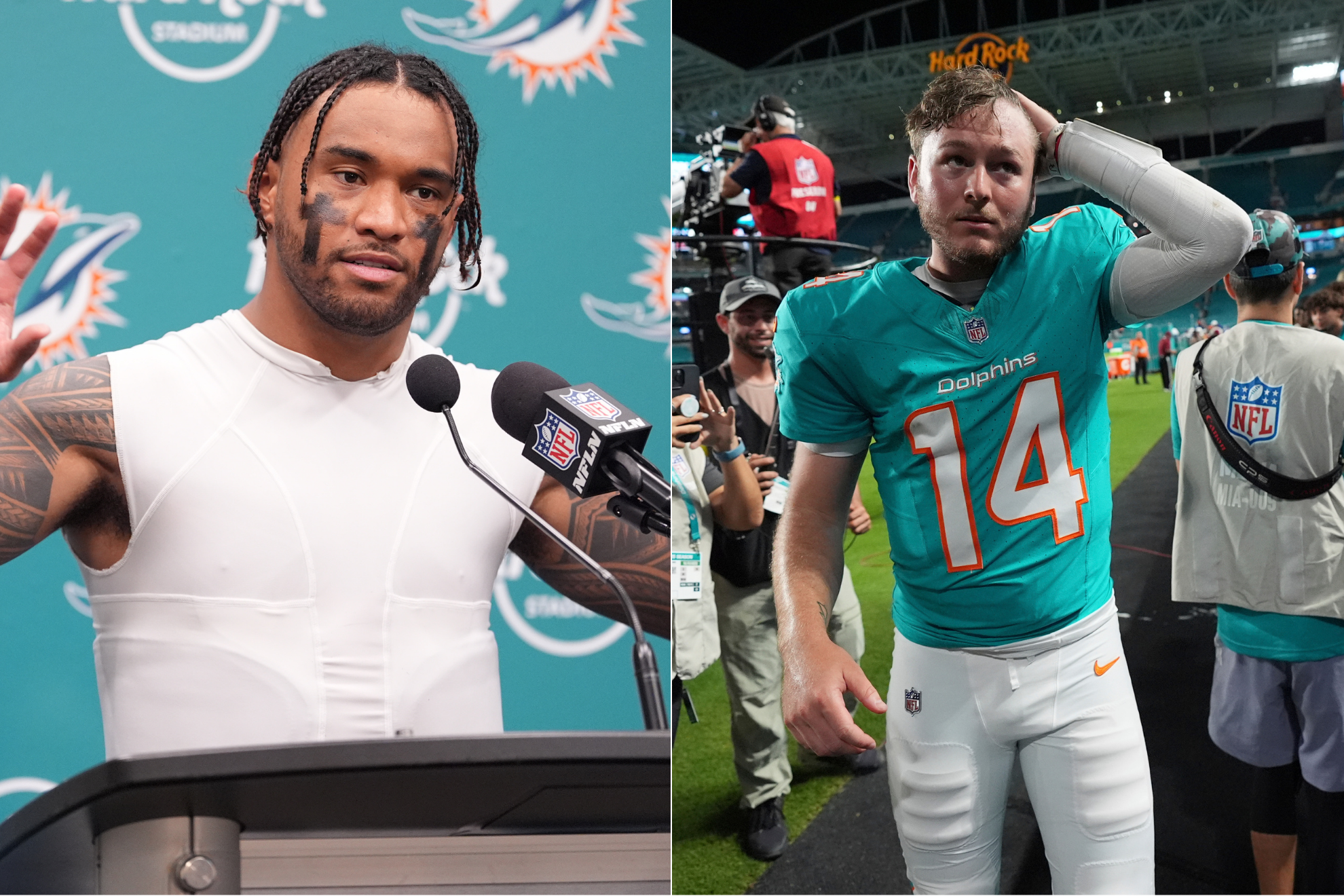 Tua Tagovailoa & Quinn Ewers