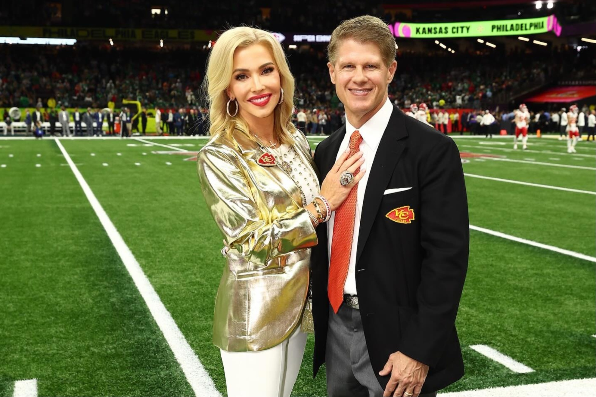 Tavia Hunt is the wife of Chiefs owner Clark Hunt