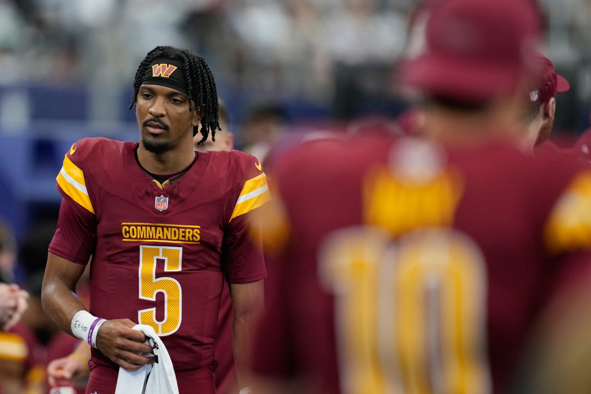 The Commanders revealed Jayden Daniels' MRI results.