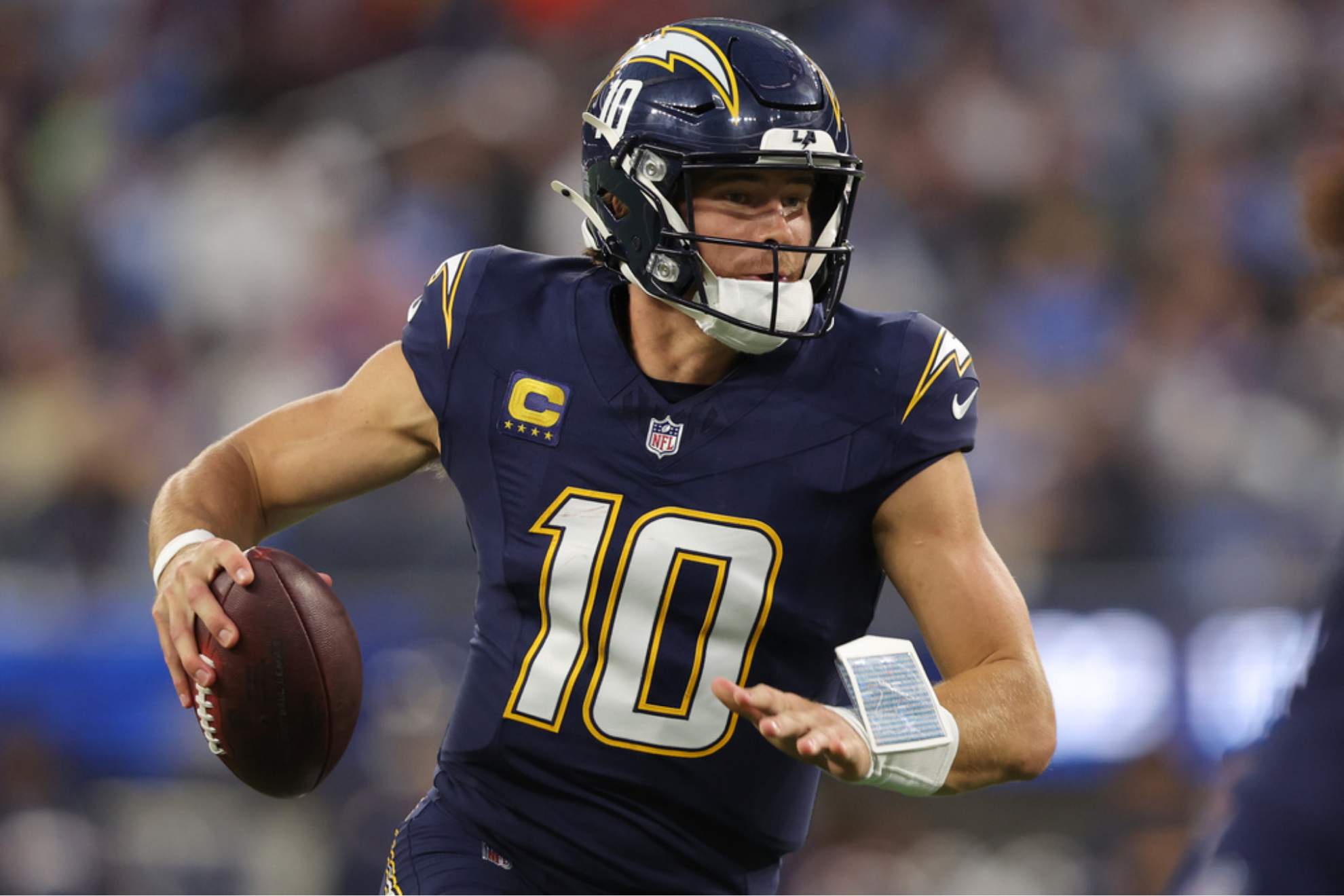 Los Angeles Chargers quarterback Justin Herbert