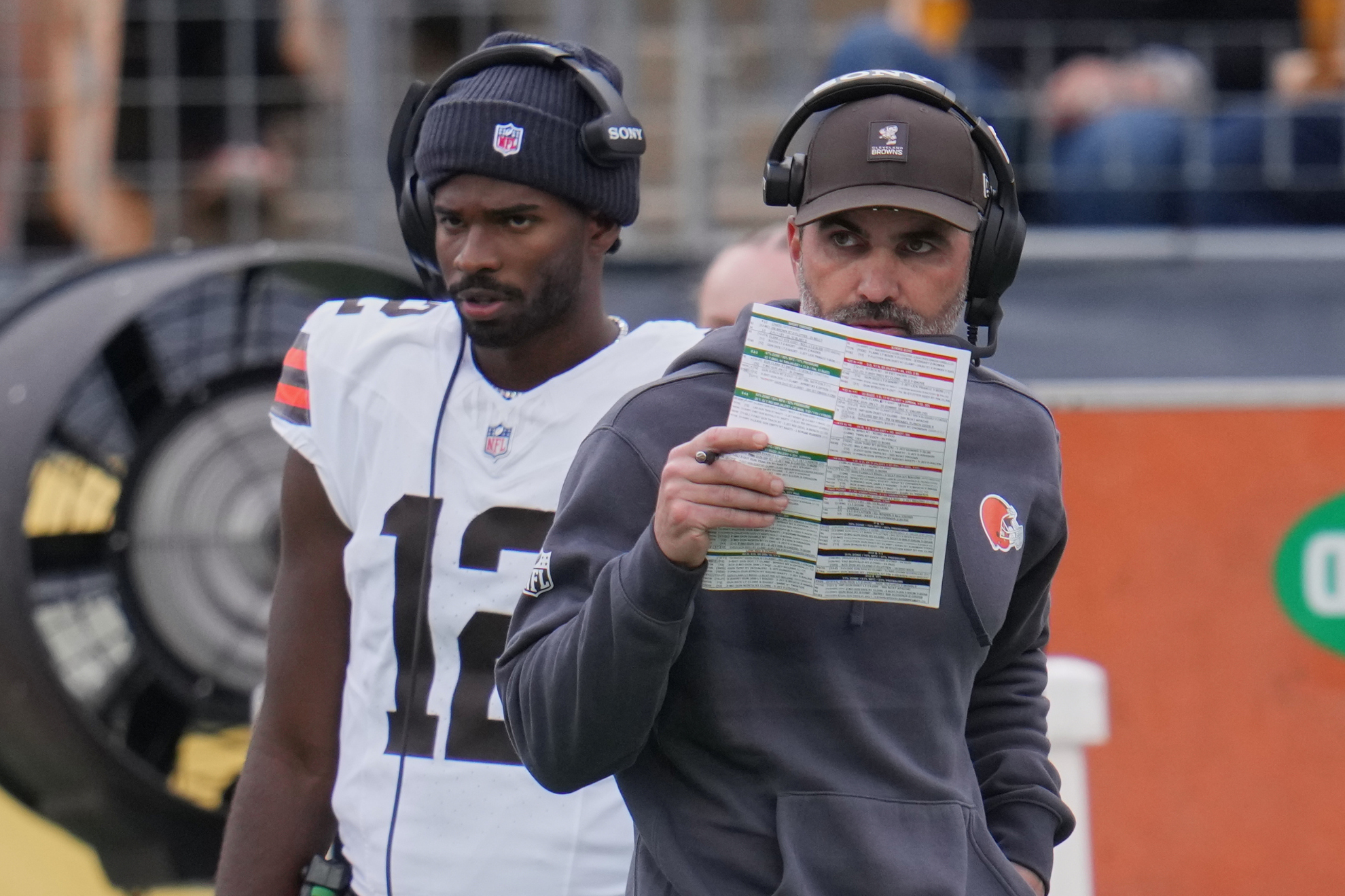 Shedeur Sanders and Kevin Stefanski haven't always seen eye-to-eye in their young relationship.
