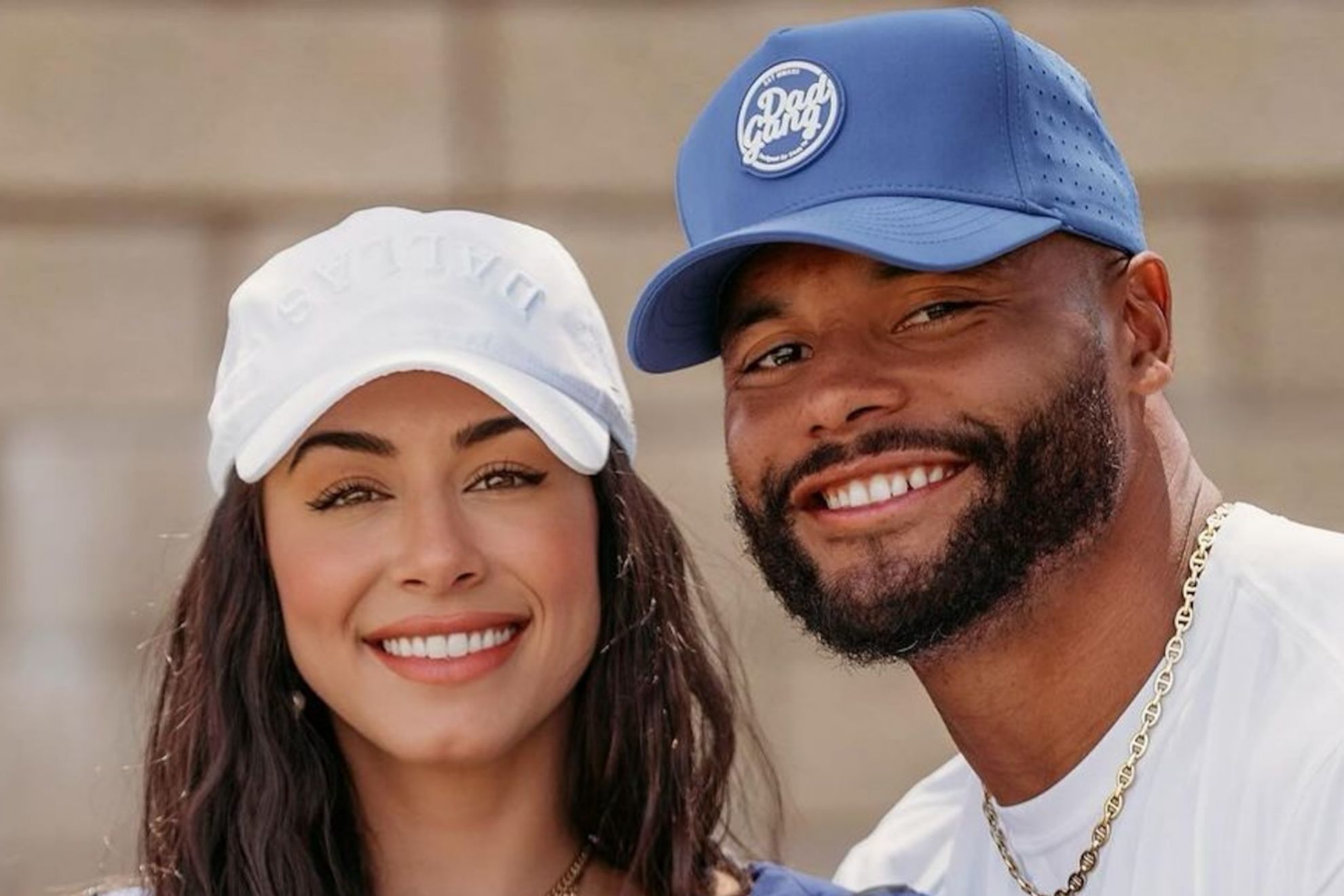 Sarah Jane Ramos and Dak Prescott