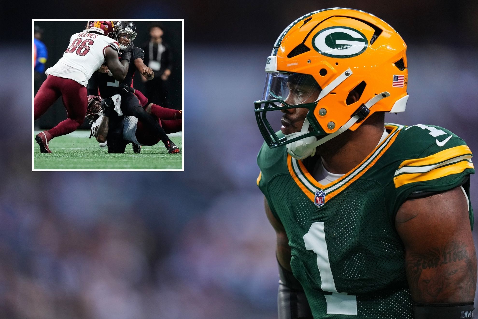 Luvu was penalized for violating a rule intended to protect the health and safety of players.