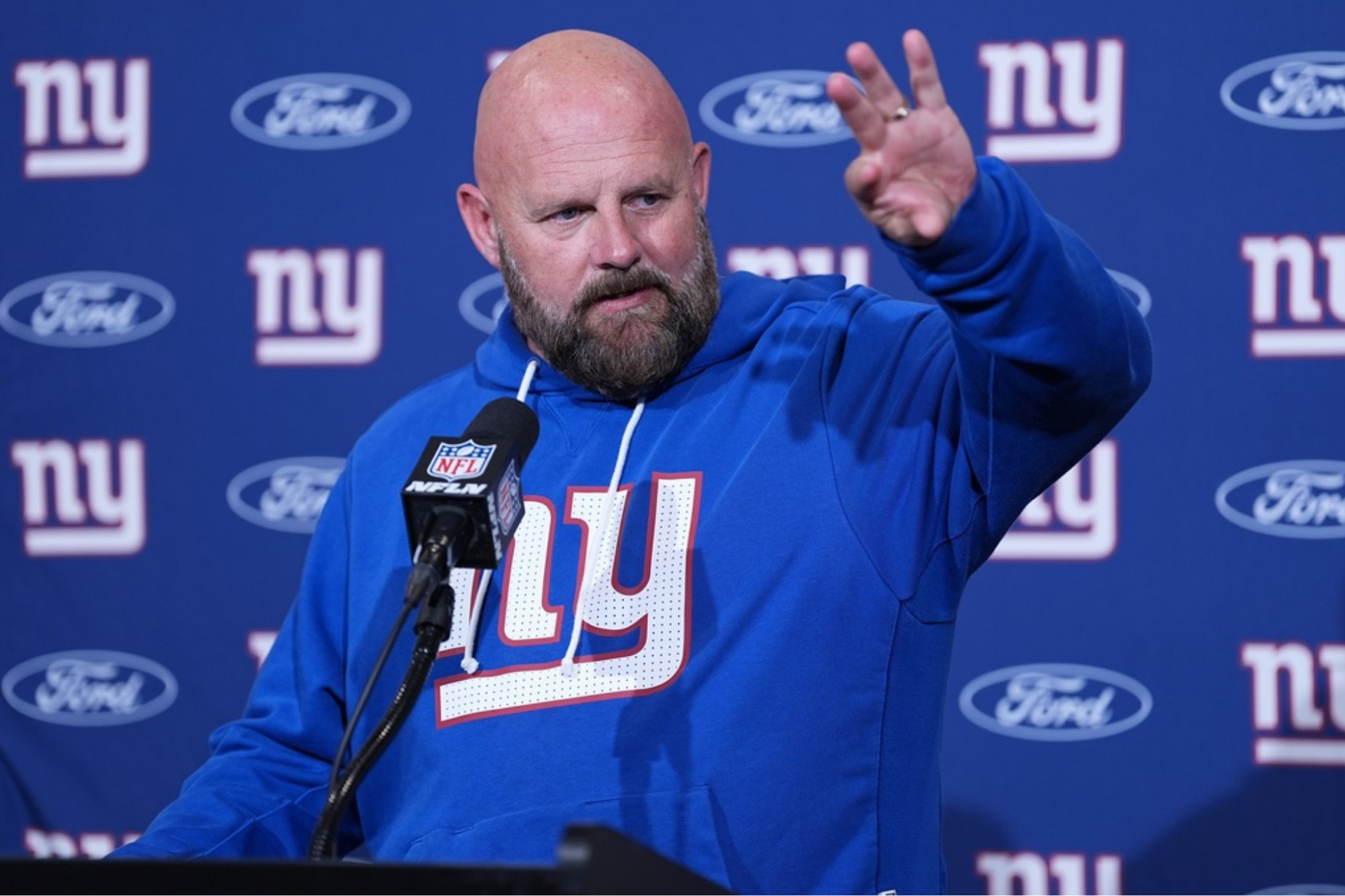New York Giants head coach Brian Daboll